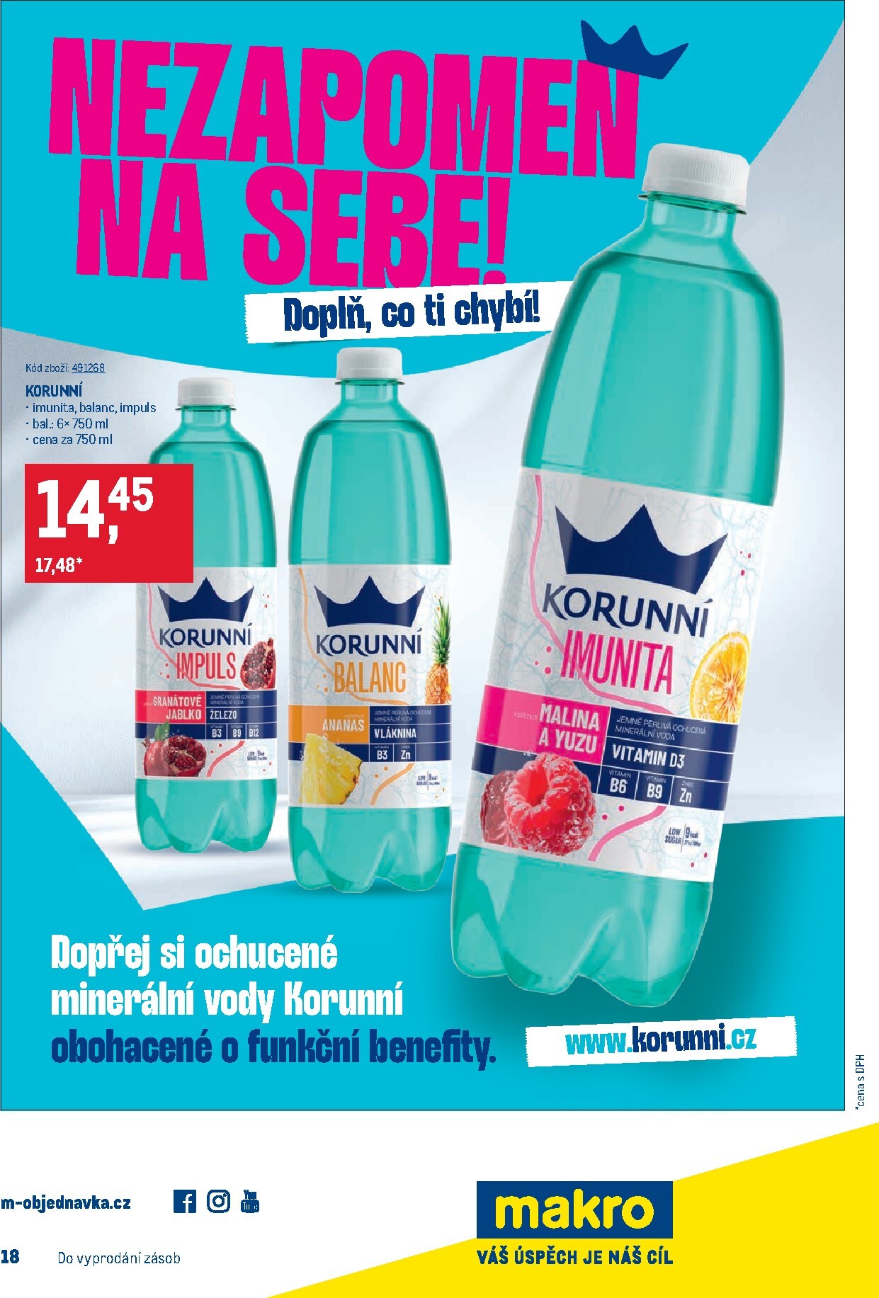 makro - Aktuální Makro - Maloobchod - Distribuce leták platný od úterý 11.08.2026 do pondělí 24.08.2026 - page: 18