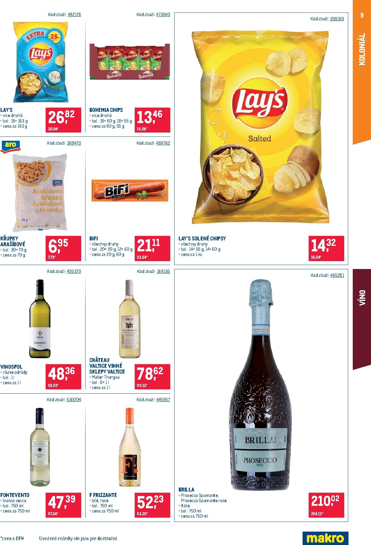 makro - Aktuální Makro - Maloobchod - Distribuce leták platný od úterý 11.08.2026 do pondělí 24.08.2026 - page: 9