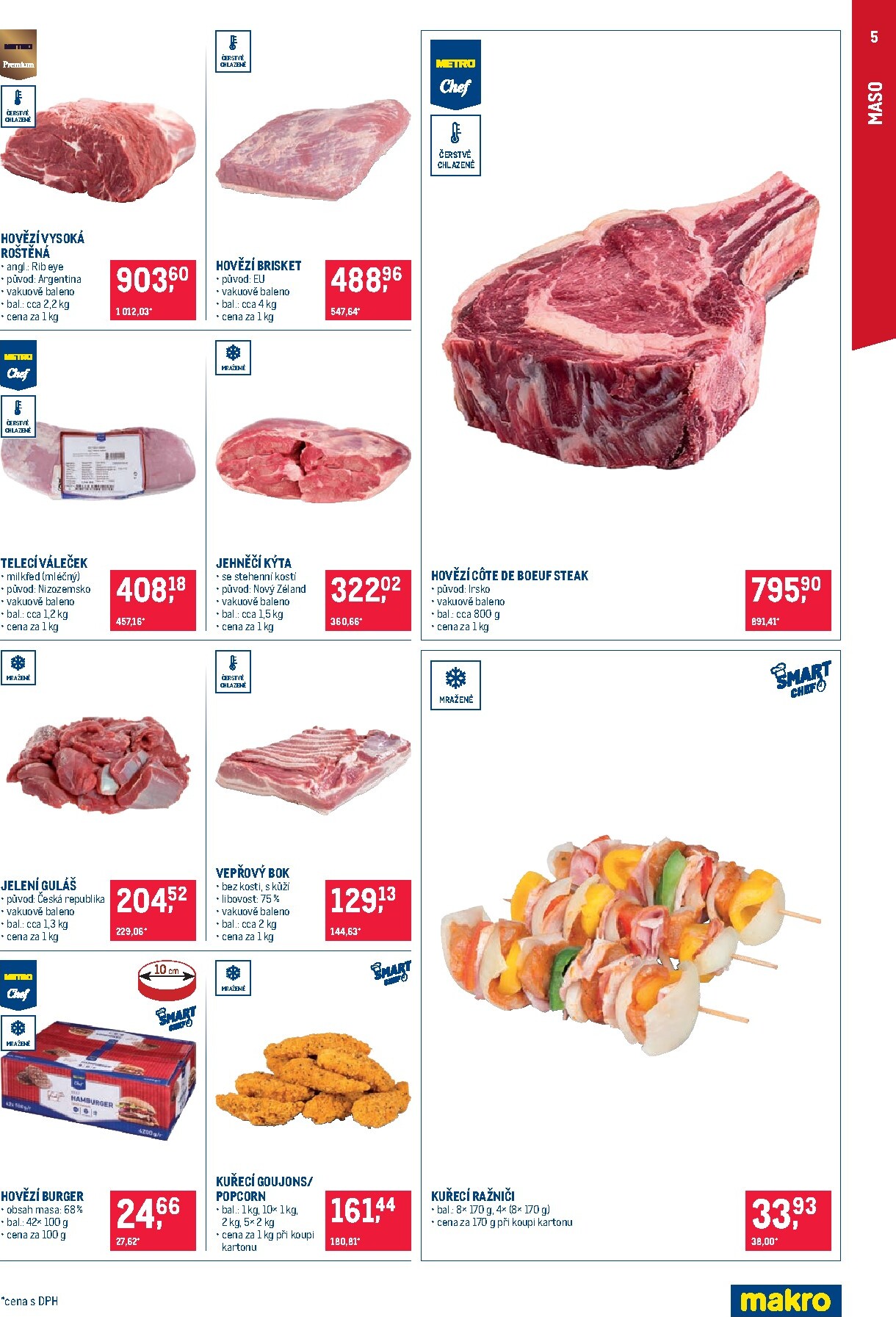 makro - Aktuální Makro - Gastronomie - Distribuce leták platný od úterý 11.08.2026 do pondělí 24.08.2026 - page: 5