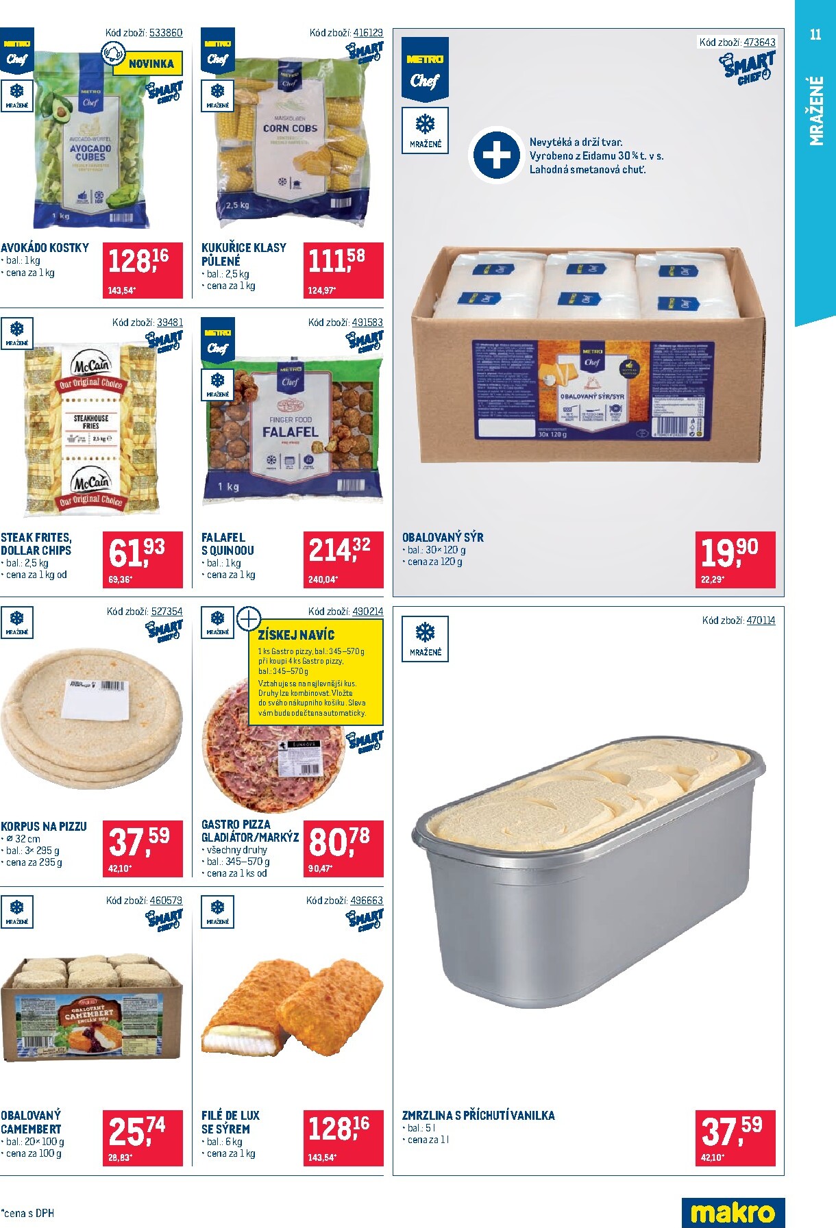 makro - Aktuální Makro - Gastronomie - Distribuce leták platný od úterý 11.08.2026 do pondělí 24.08.2026 - page: 11