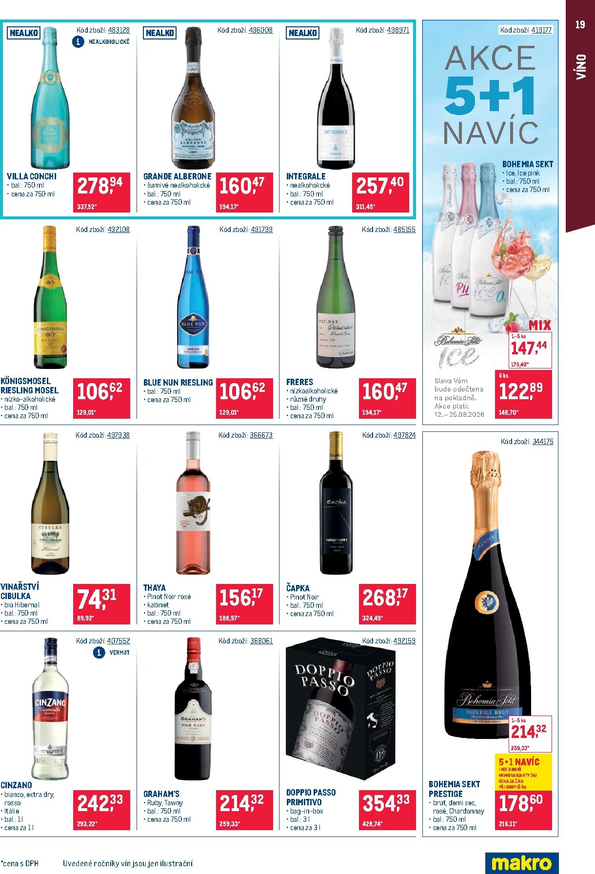makro - Aktuální Makro - Gastronomie - Distribuce leták platný od úterý 11.08.2026 do pondělí 24.08.2026 - page: 19