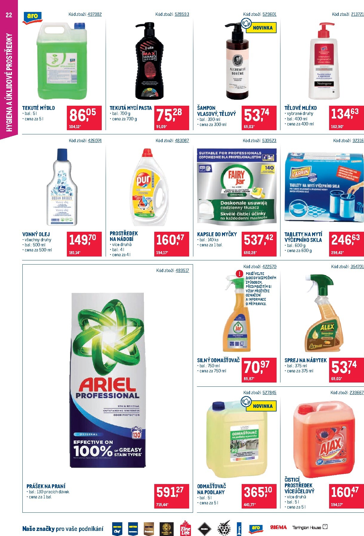 makro - Aktuální Makro - Gastronomie - Distribuce leták platný od úterý 11.08.2026 do pondělí 24.08.2026 - page: 22