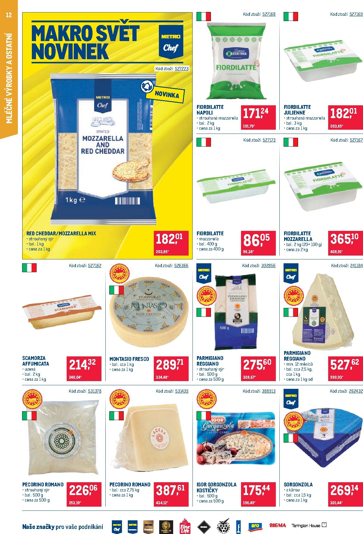 makro - Aktuální Makro - Gastronomie - Distribuce leták platný od úterý 11.08.2026 do pondělí 24.08.2026 - page: 12