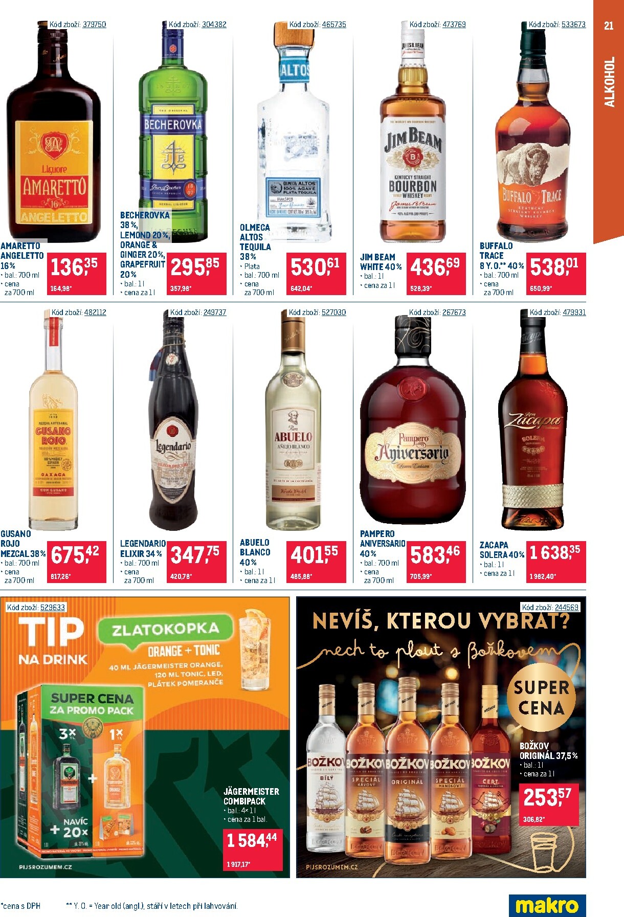 makro - Aktuální Makro - Gastronomie - Distribuce leták platný od úterý 11.08.2026 do pondělí 24.08.2026 - page: 21