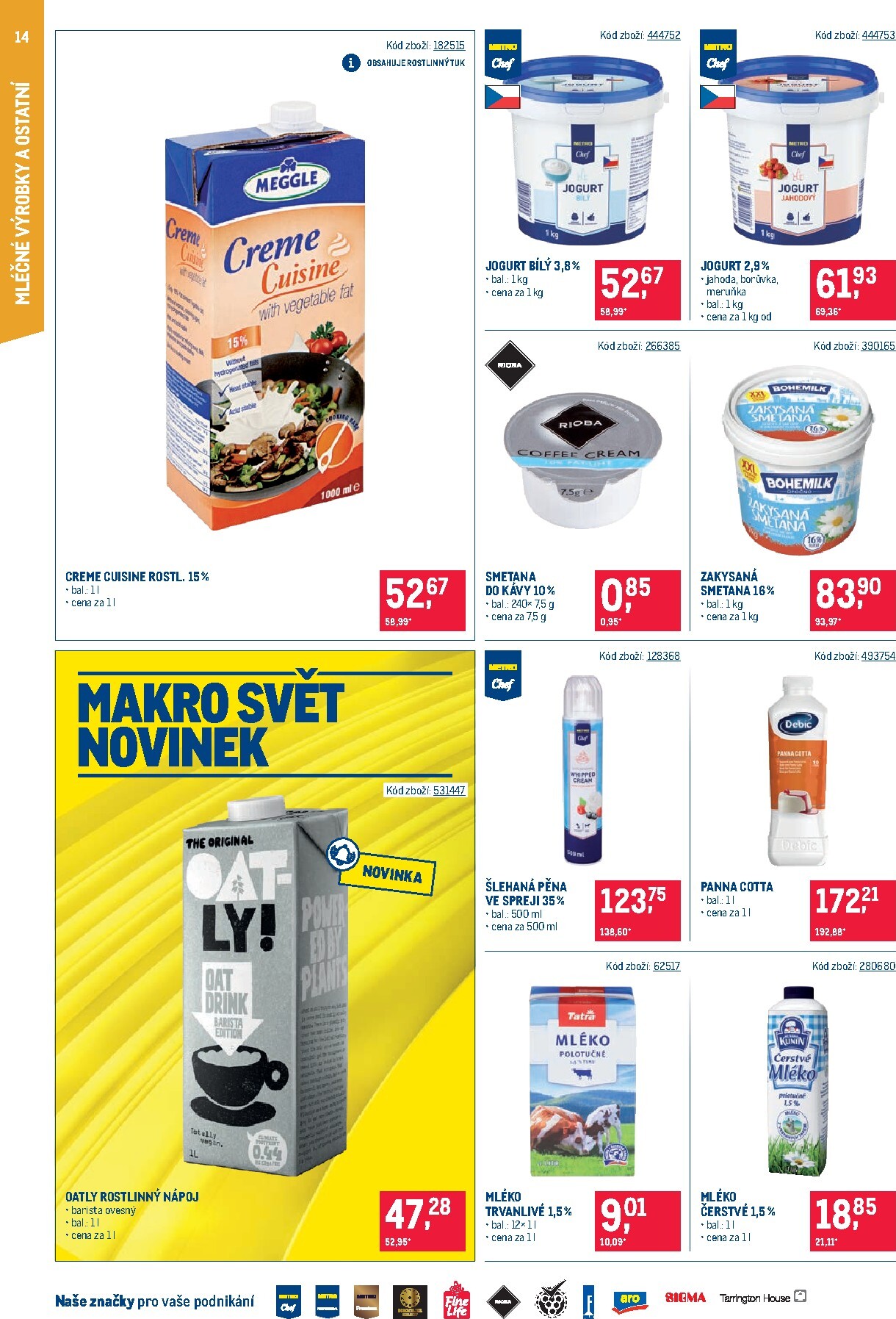 makro - Aktuální Makro - Gastronomie - Distribuce leták platný od úterý 11.08.2026 do pondělí 24.08.2026 - page: 14