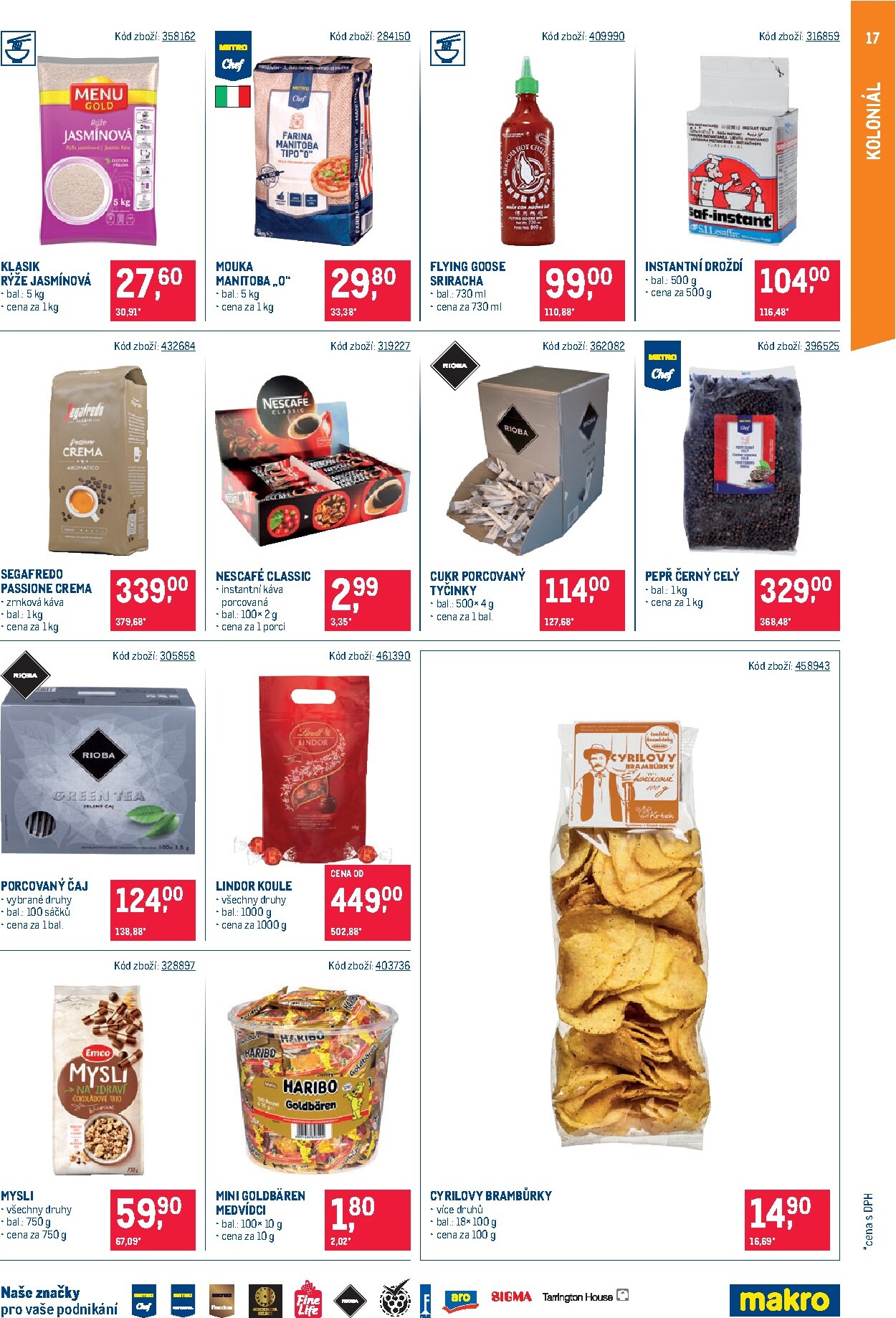 makro - Aktuální Makro - Gastronomie leták platný od středy 12.08.2026 do úterý 25.08.2026 - page: 17