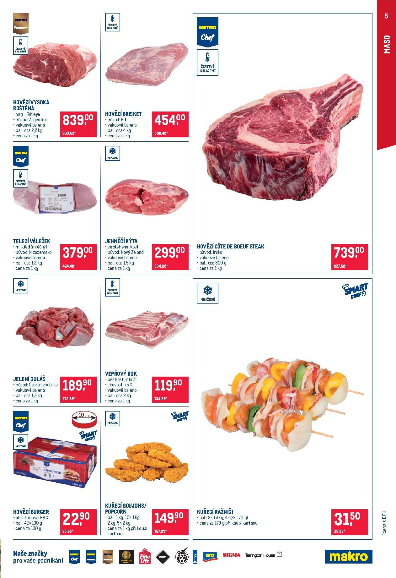 makro - Aktuální Makro - Gastronomie leták platný od středy 12.08.2026 do úterý 25.08.2026 - page: 5