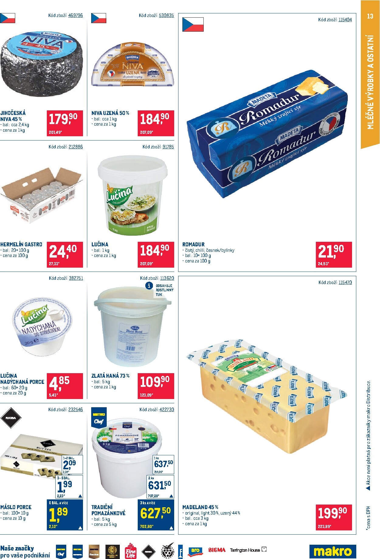 makro - Aktuální Makro - Gastronomie leták platný od středy 12.08.2026 do úterý 25.08.2026 - page: 13