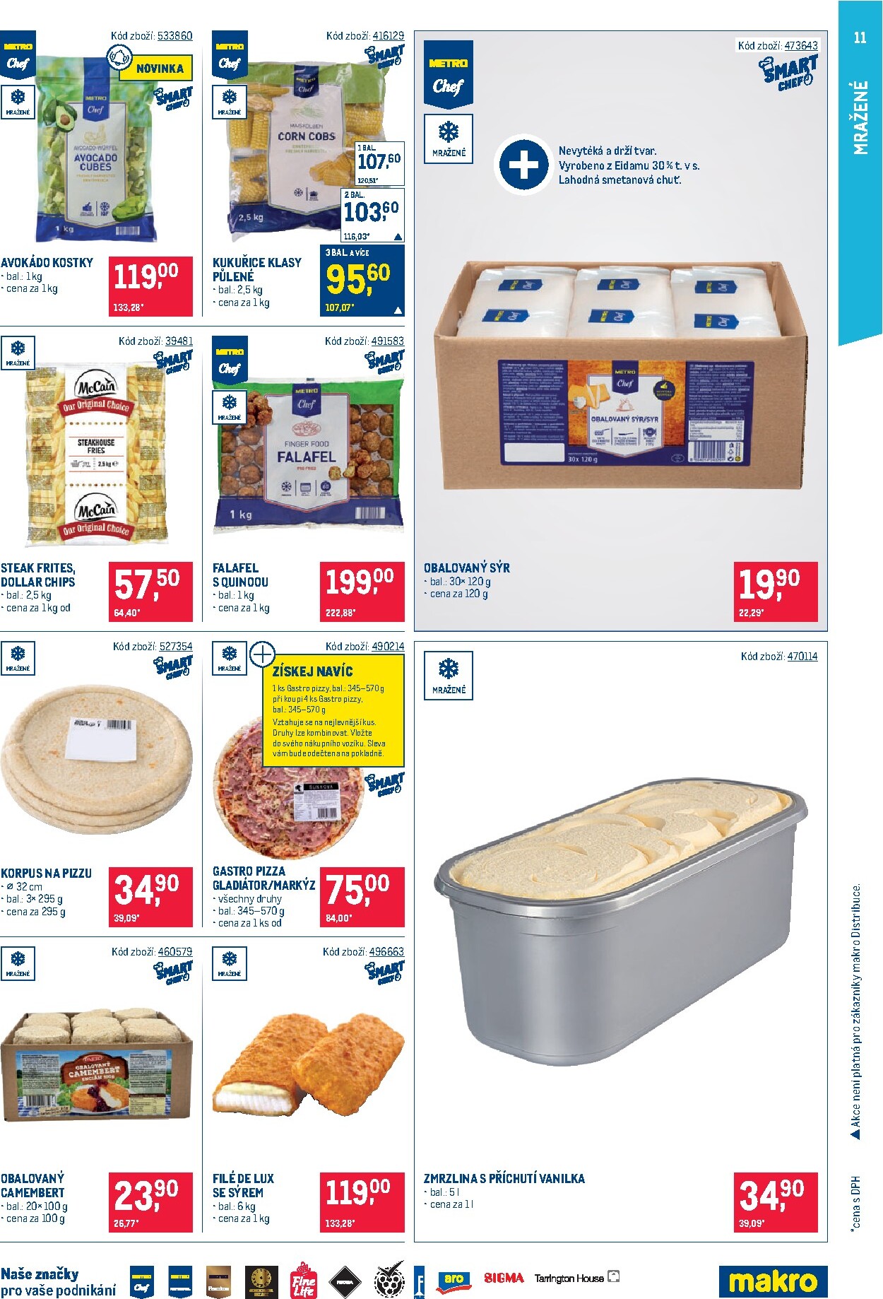 makro - Aktuální Makro - Gastronomie leták platný od středy 12.08.2026 do úterý 25.08.2026 - page: 11