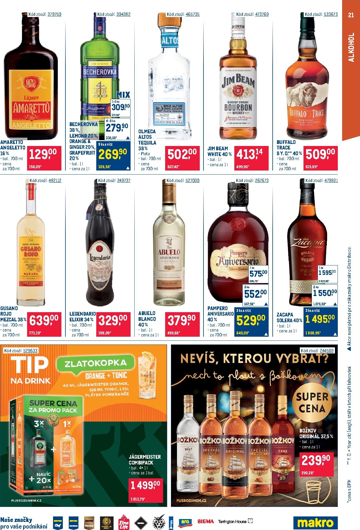 makro - Aktuální Makro - Gastronomie leták platný od středy 12.08.2026 do úterý 25.08.2026 - page: 21