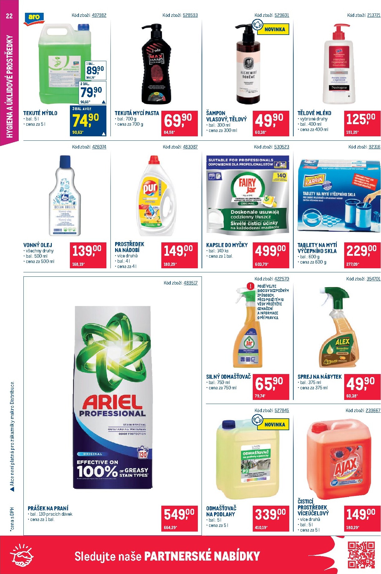makro - Aktuální Makro - Gastronomie leták platný od středy 12.08.2026 do úterý 25.08.2026 - page: 22