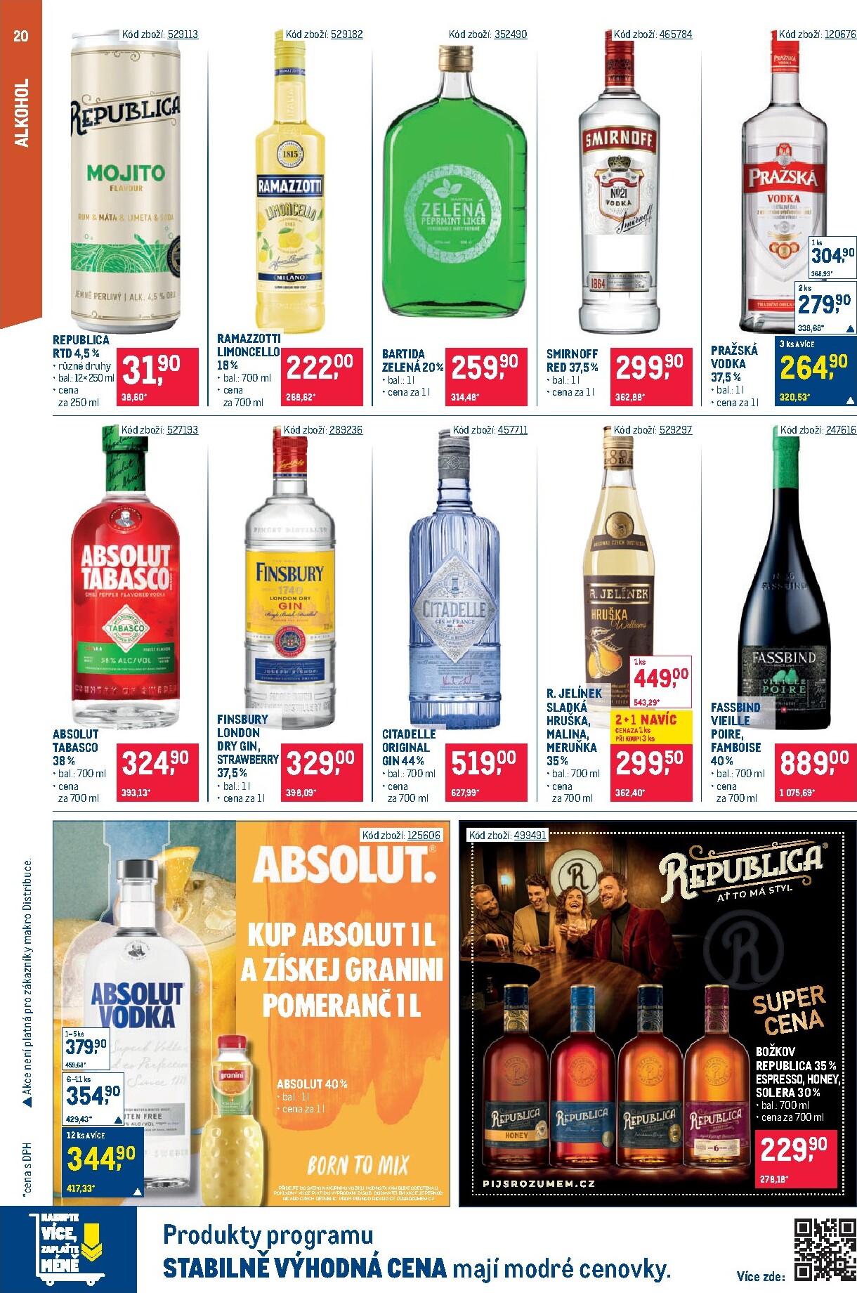 makro - Aktuální Makro - Gastronomie leták platný od středy 12.08.2026 do úterý 25.08.2026 - page: 20