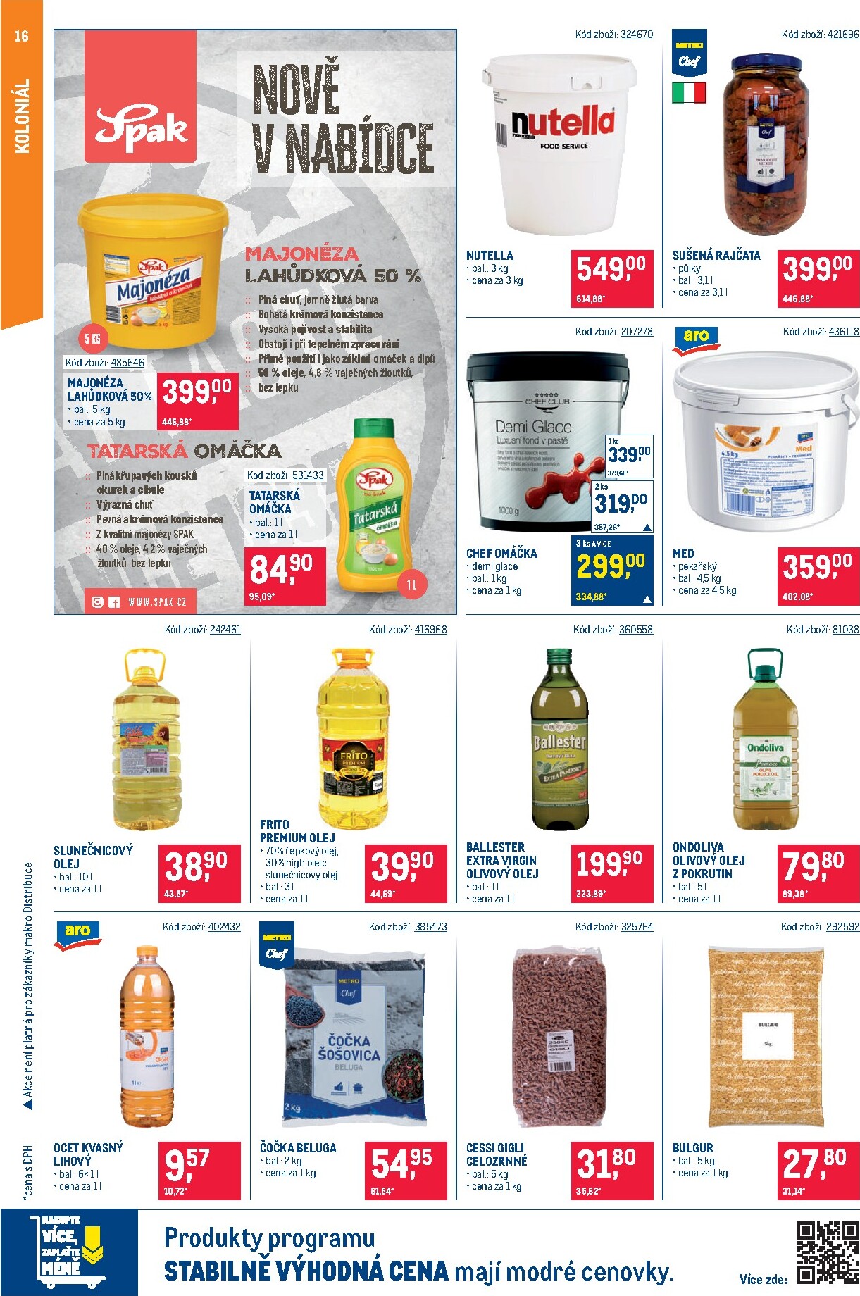 makro - Aktuální Makro - Gastronomie leták platný od středy 12.08.2026 do úterý 25.08.2026 - page: 16
