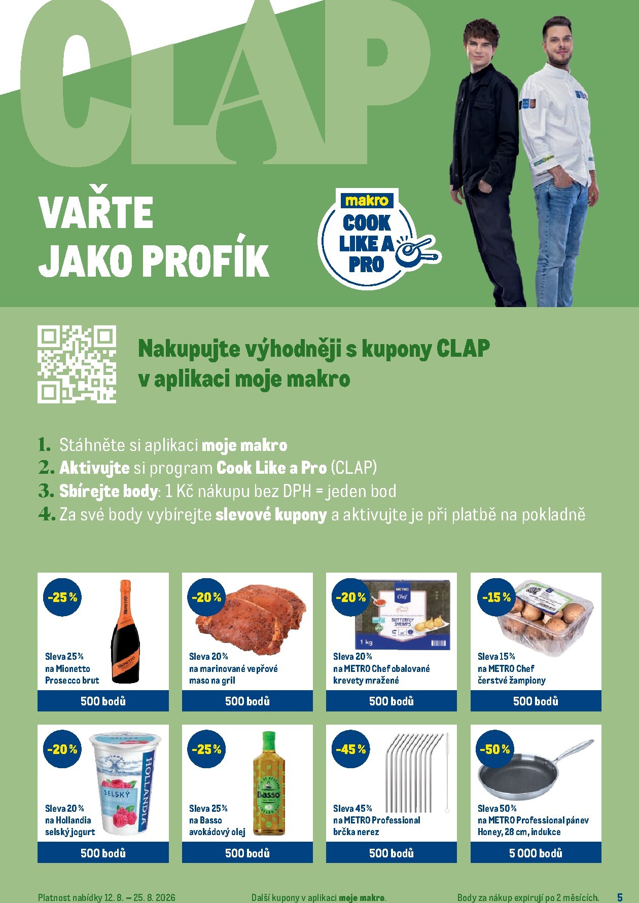 makro - Aktuální Makro - Pro milovníky jídla leták platný od středy 12.08.2026 do úterý 25.08.2026 - page: 5