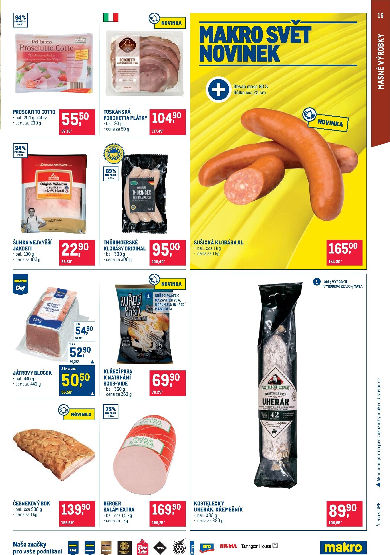 makro - Aktuální Makro - Pro milovníky jídla leták platný od středy 12.08.2026 do úterý 25.08.2026 - page: 15