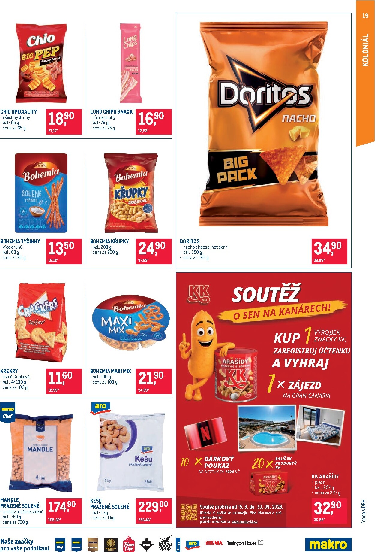 makro - Aktuální Makro - Pro milovníky jídla leták platný od středy 12.08.2026 do úterý 25.08.2026 - page: 19
