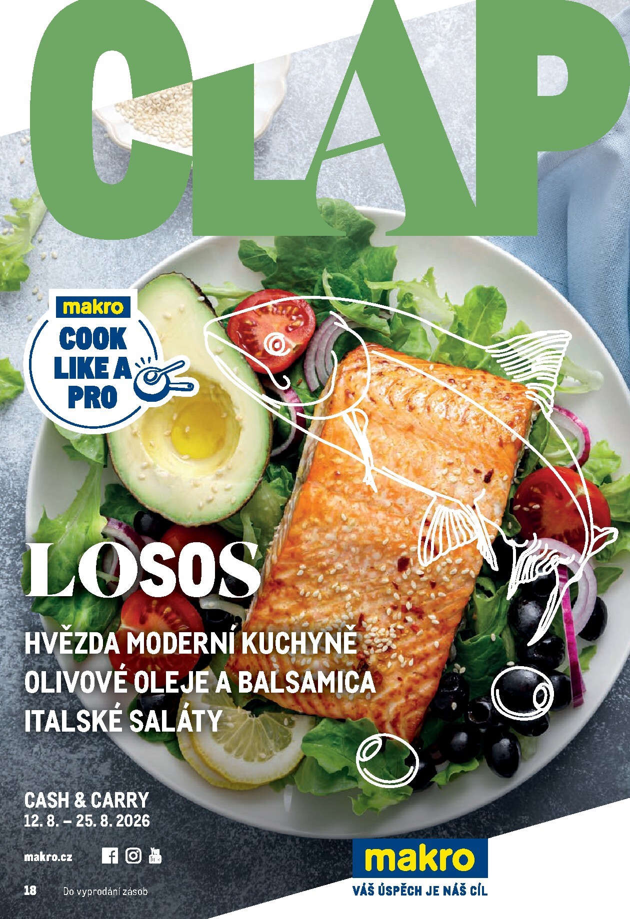 makro - Aktuální Makro - Pro milovníky jídla leták platný od středy 12.08.2026 do úterý 25.08.2026