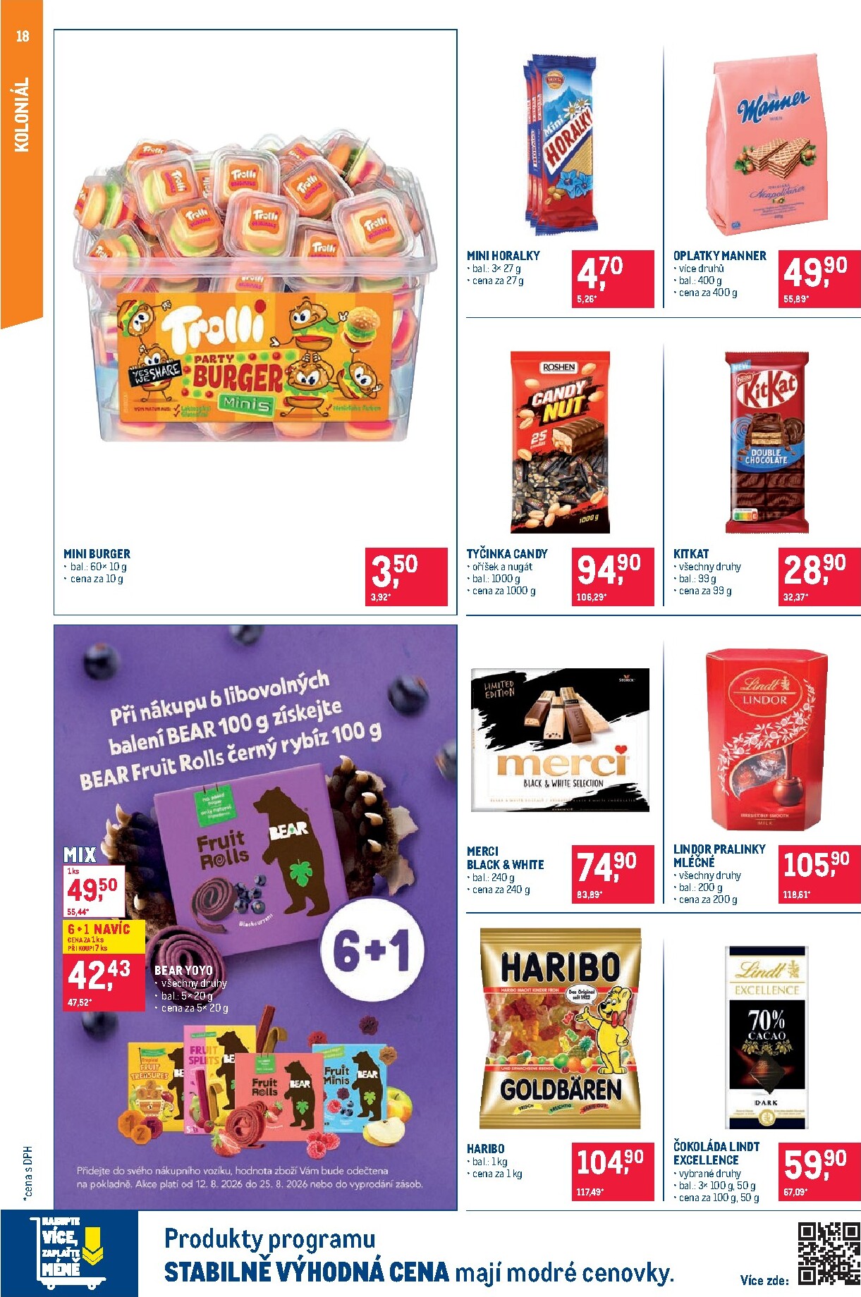 makro - Aktuální Makro - Pro milovníky jídla leták platný od středy 12.08.2026 do úterý 25.08.2026 - page: 18