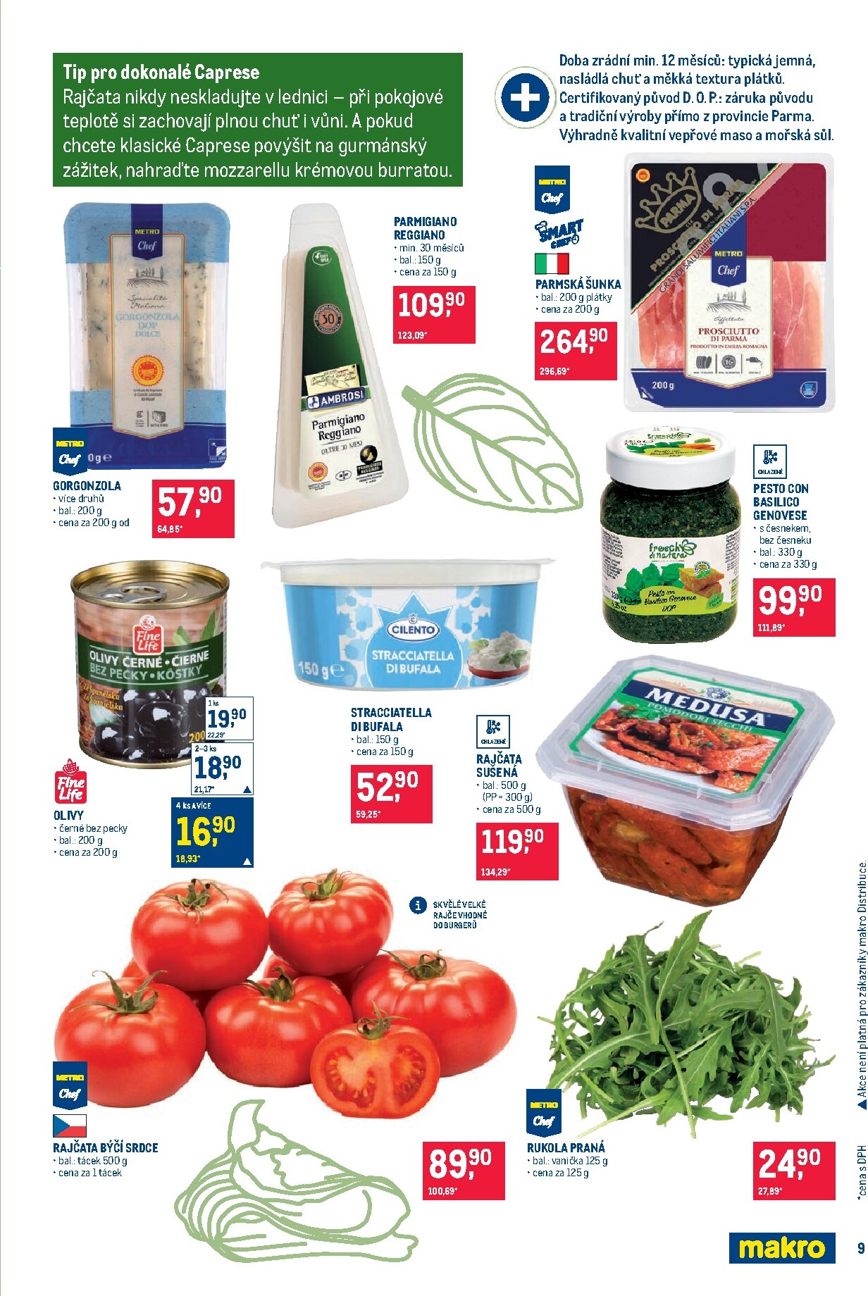 makro - Aktuální Makro - Pro milovníky jídla leták platný od středy 12.08.2026 do úterý 25.08.2026 - page: 9