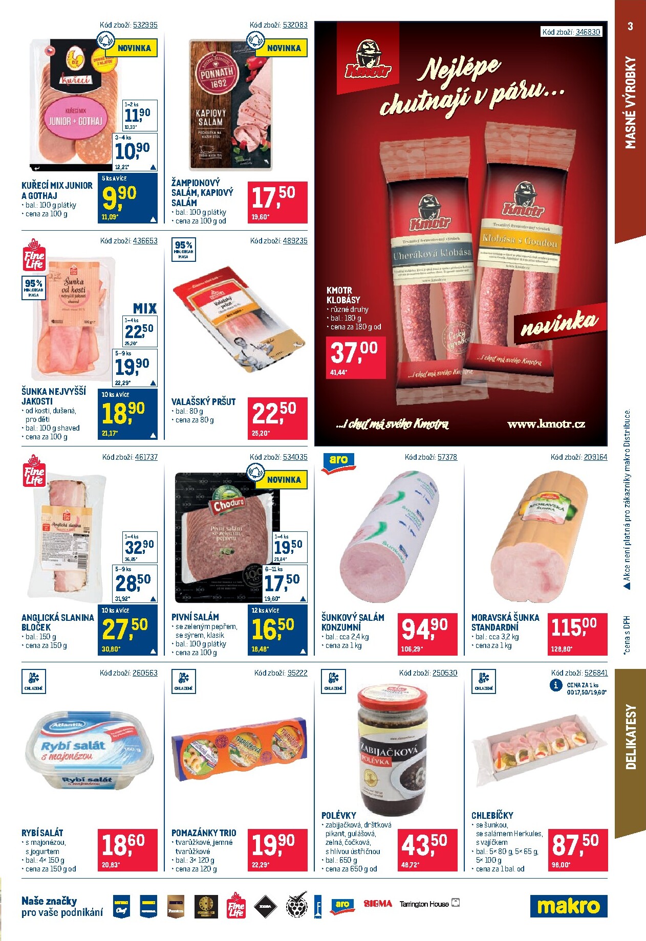 makro - Aktuální Makro - Maloobchod leták platný od středy 12.08.2026 do úterý 25.08.2026 - page: 3