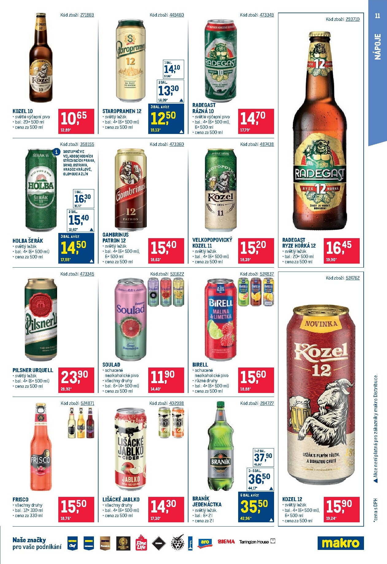 makro - Aktuální Makro - Maloobchod leták platný od středy 12.08.2026 do úterý 25.08.2026 - page: 11
