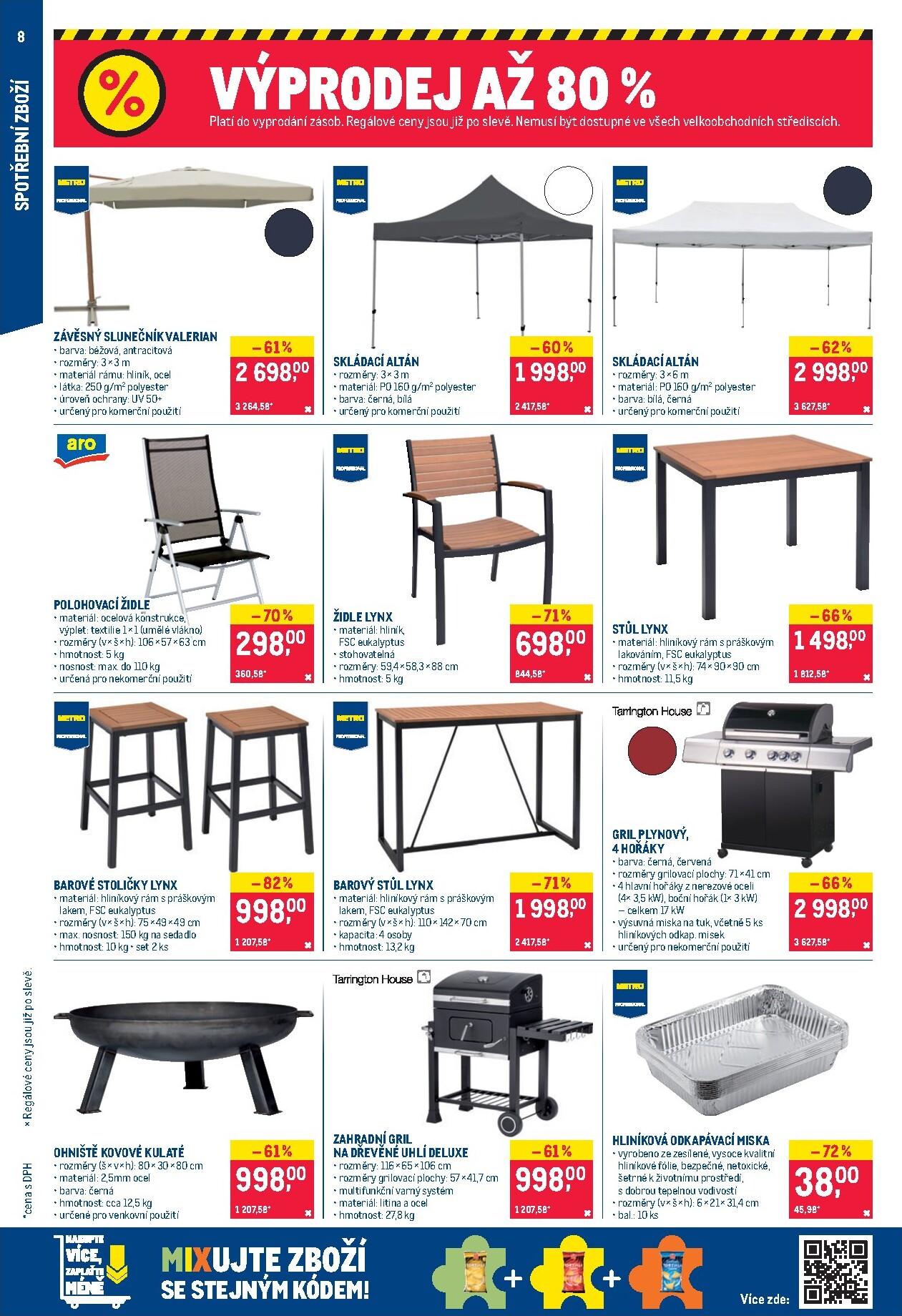 makro - Aktuální Makro - Nepotravinové zboží leták platný od středy 12.08.2026 do úterý 25.08.2026 - page: 8