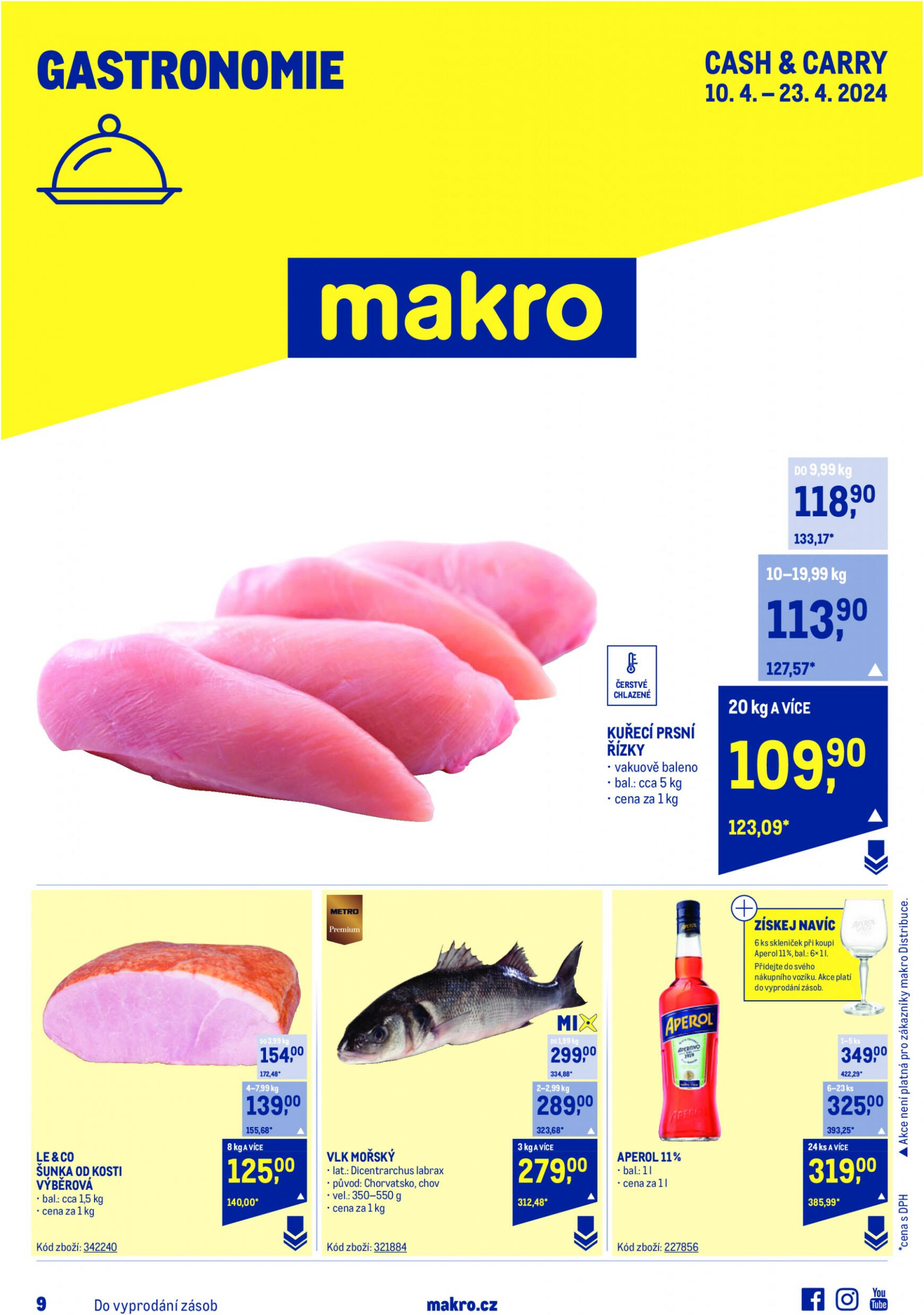 makro - Leták Makro - Gastronomie aktuální 10.04. - 23.04.