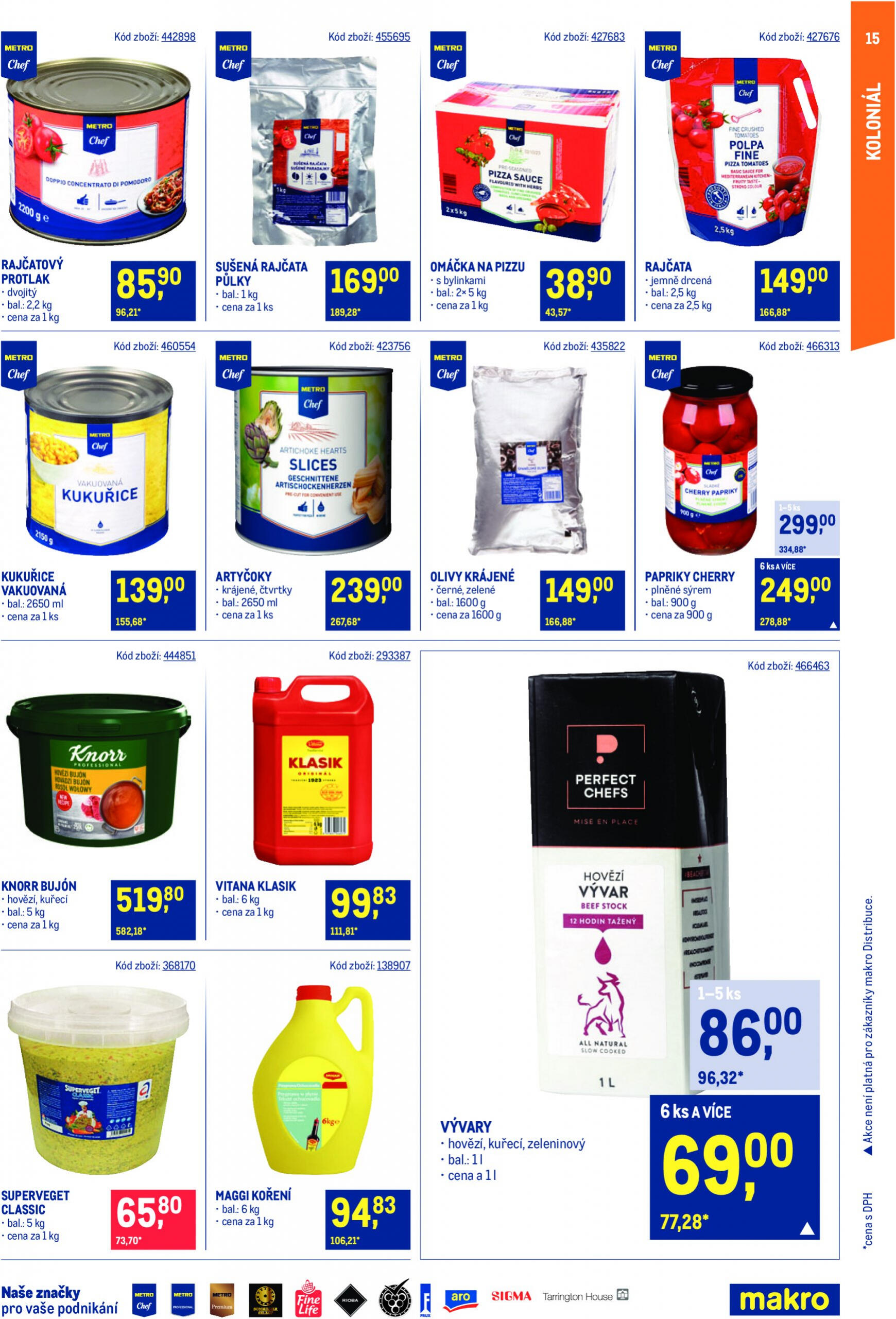 makro - Leták Makro - Gastronomie aktuální 08.05. - 21.05. - page: 15