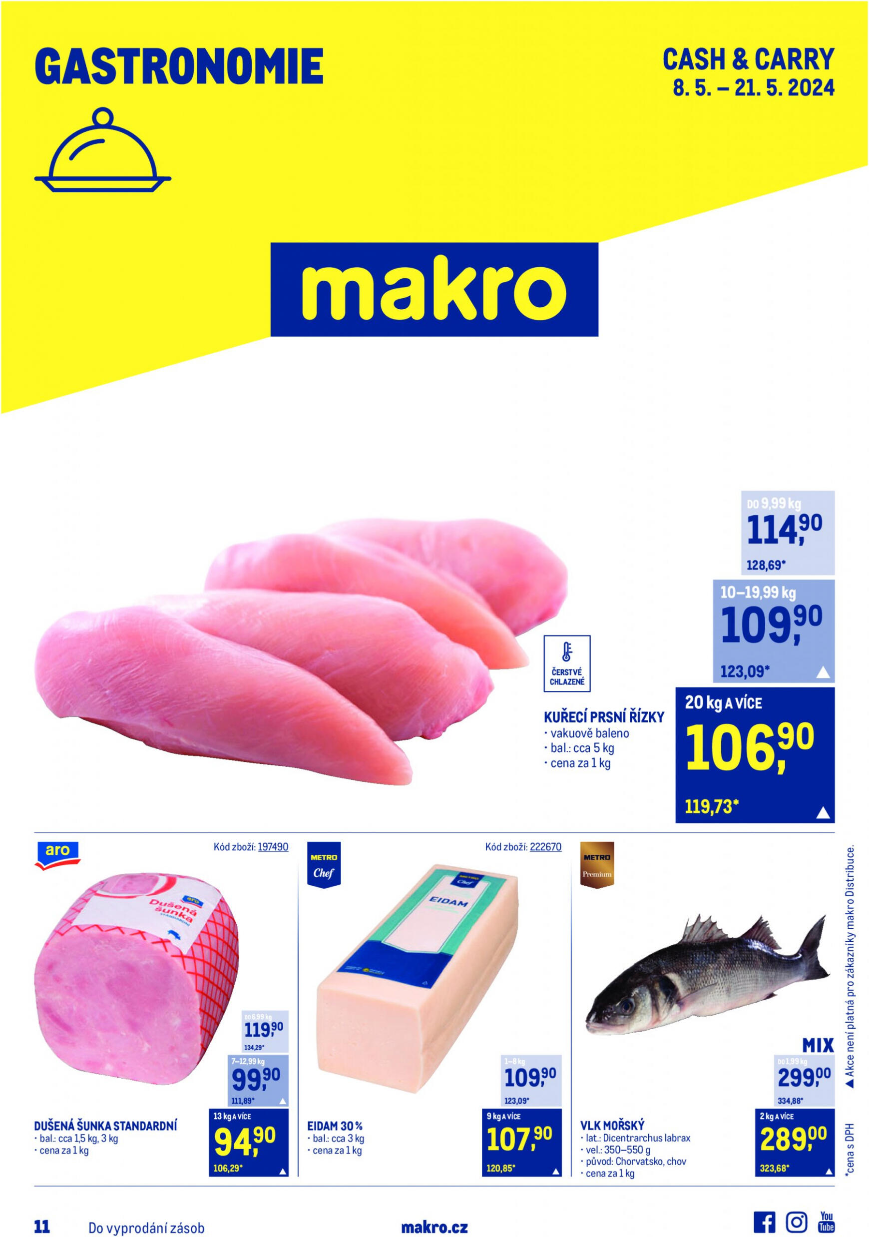 makro - Leták Makro - Gastronomie aktuální 08.05. - 21.05. - page: 1