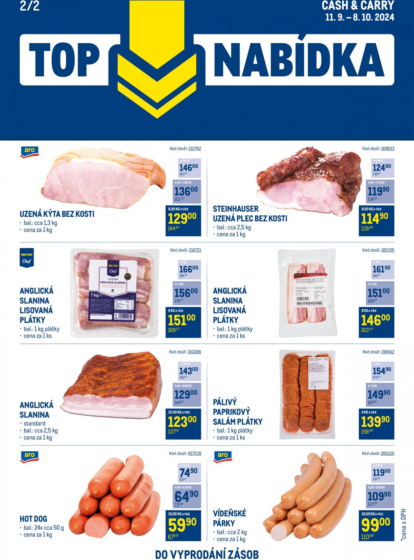 makro - Leták Makro - TOP uzeniny od 11.09. do 08.10. - page: 2