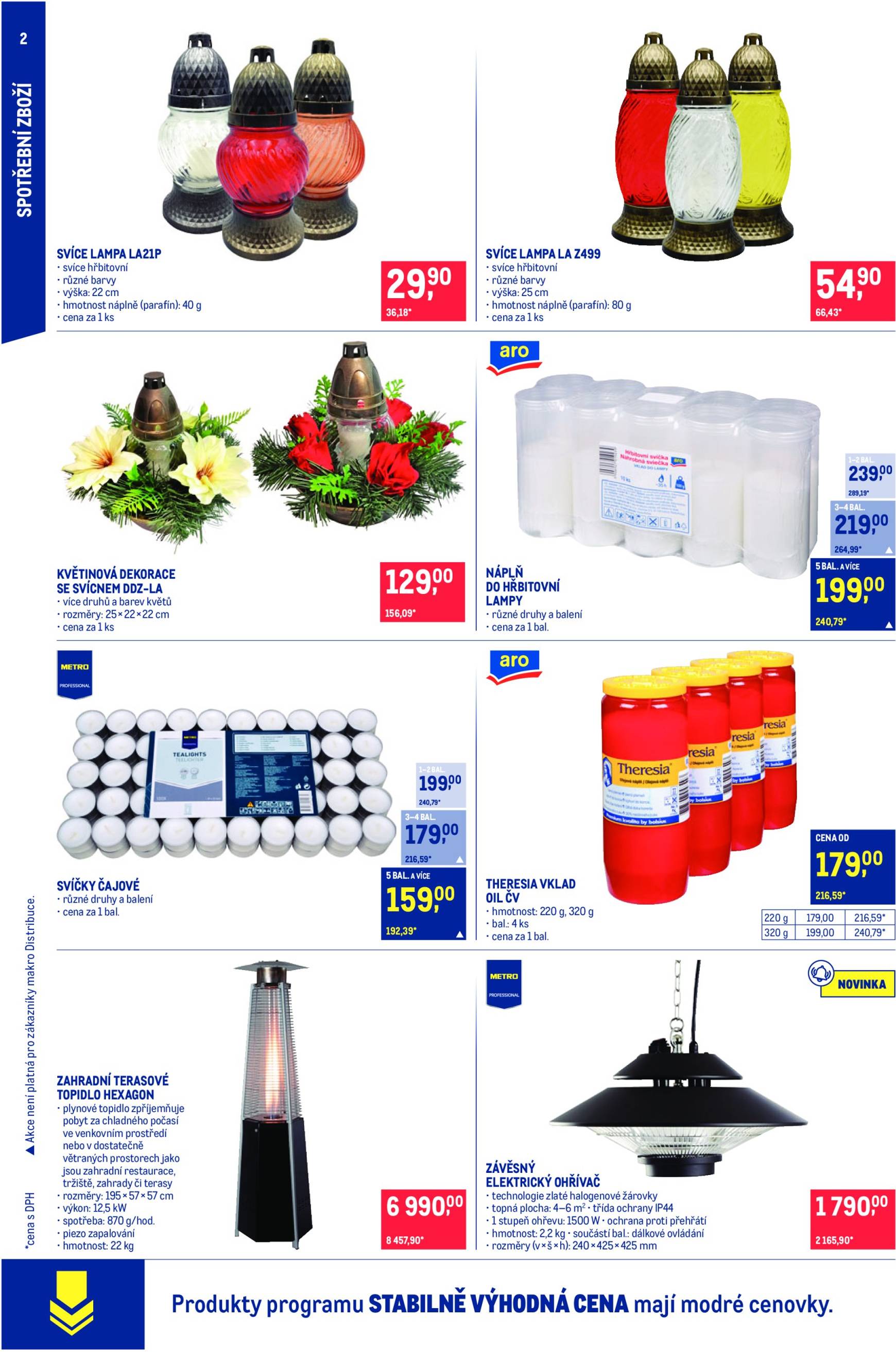 makro - Leták Makro - Spotřební zboží od 09.10. do 22.10. - page: 2