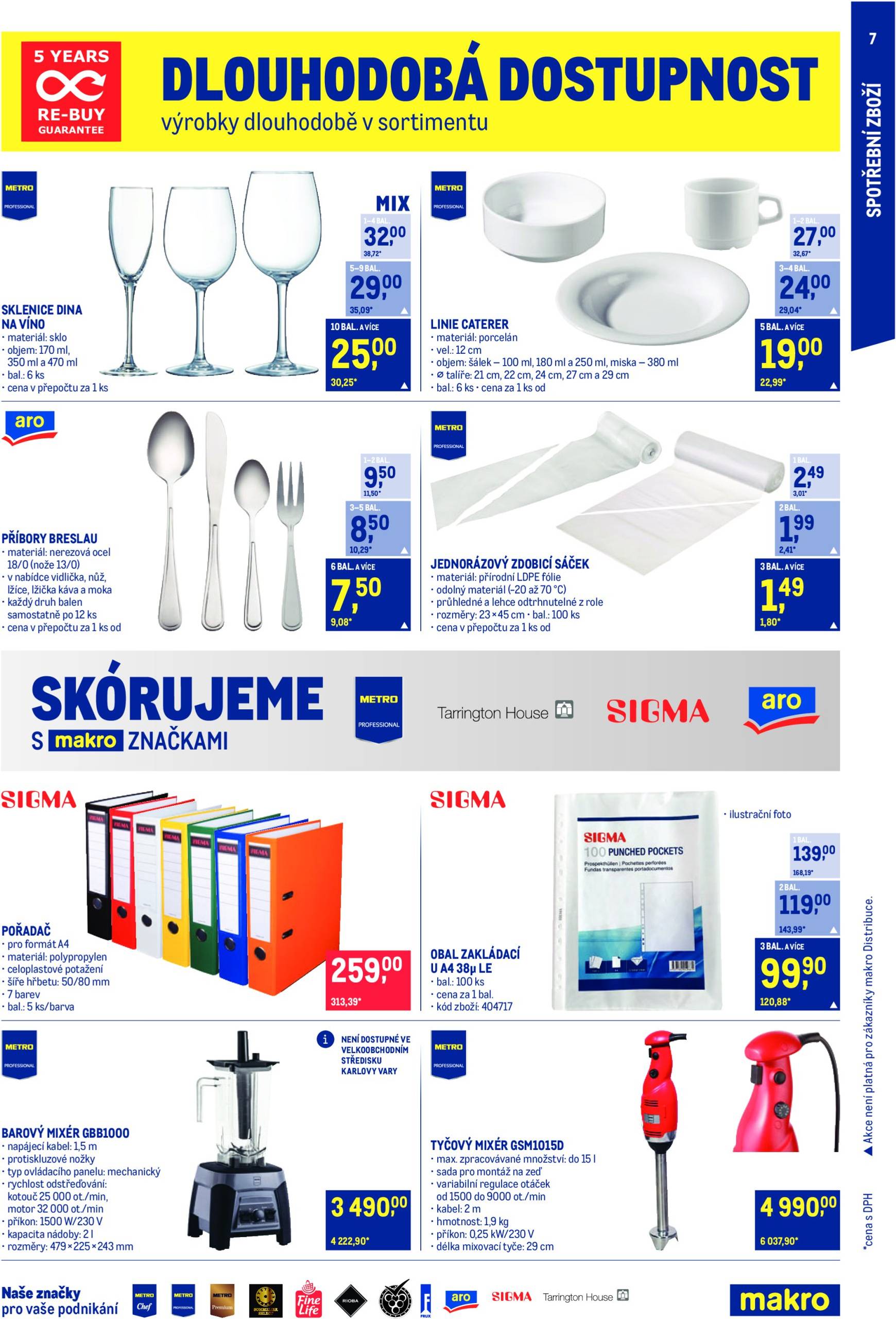 makro - Leták Makro - Spotřební zboží od 09.10. do 22.10. - page: 7