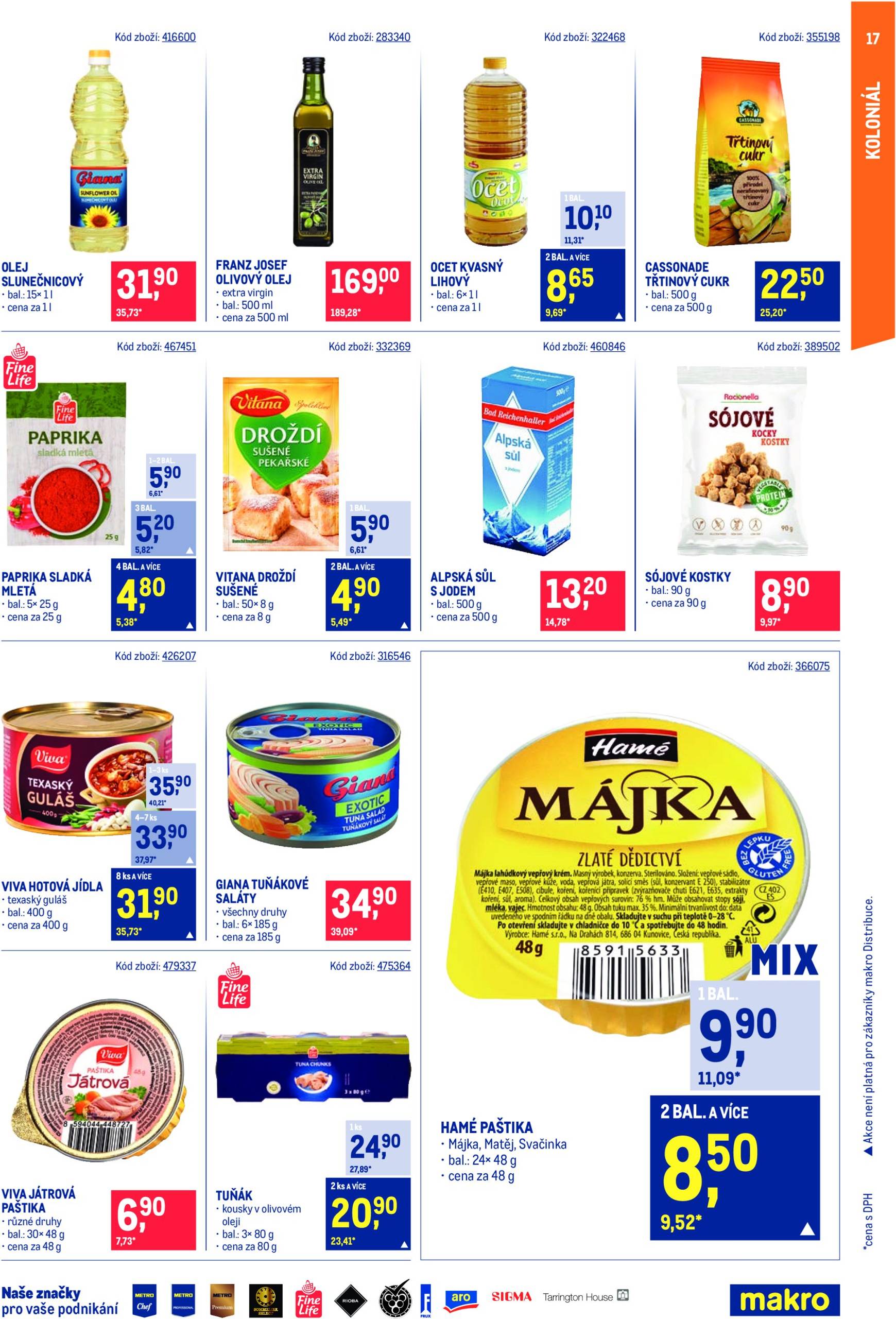 makro - Leták Makro - Maloobchod od 09.10. do 22.10. - page: 17