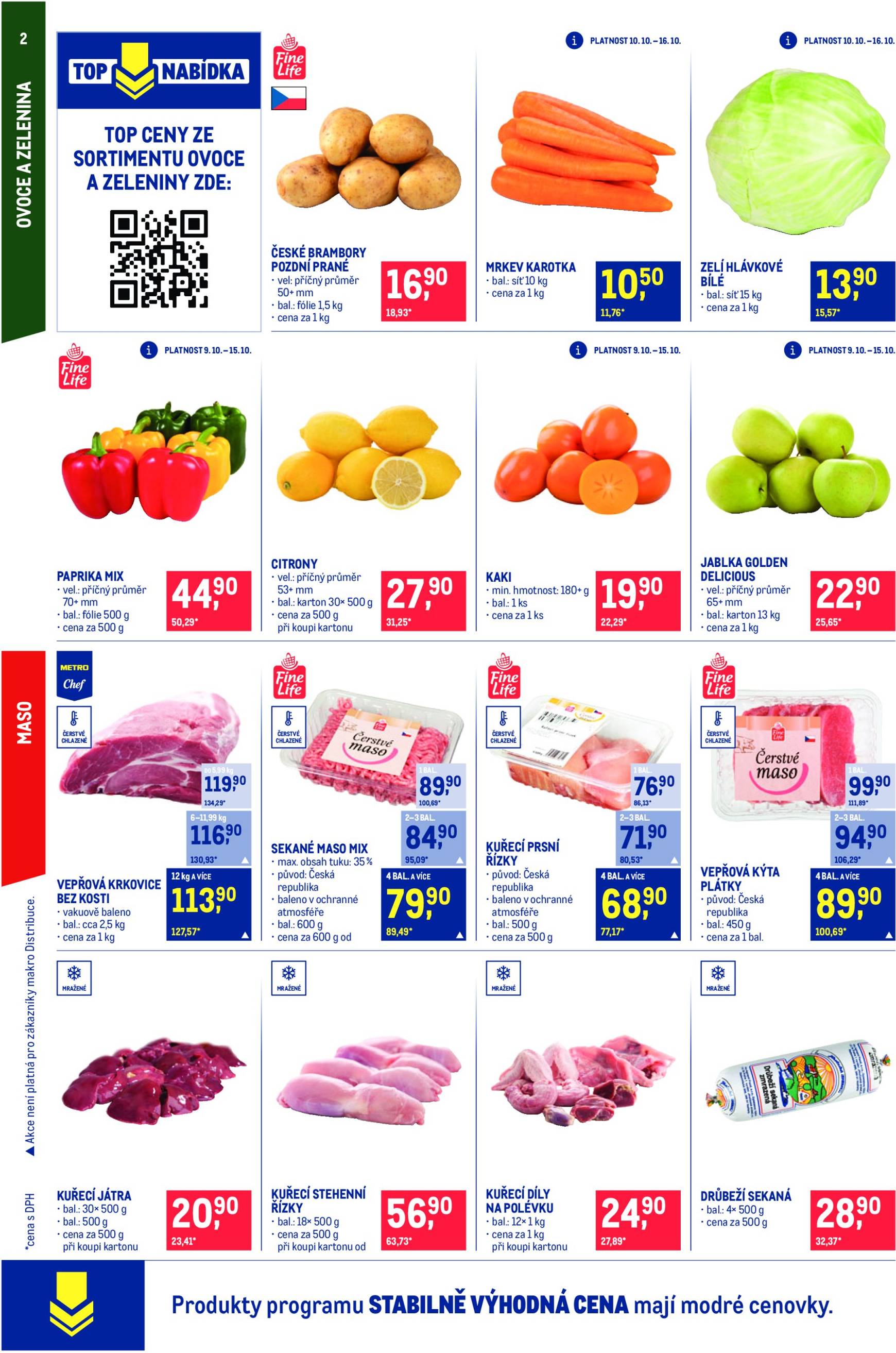 makro - Leták Makro - Maloobchod od 09.10. do 22.10. - page: 2