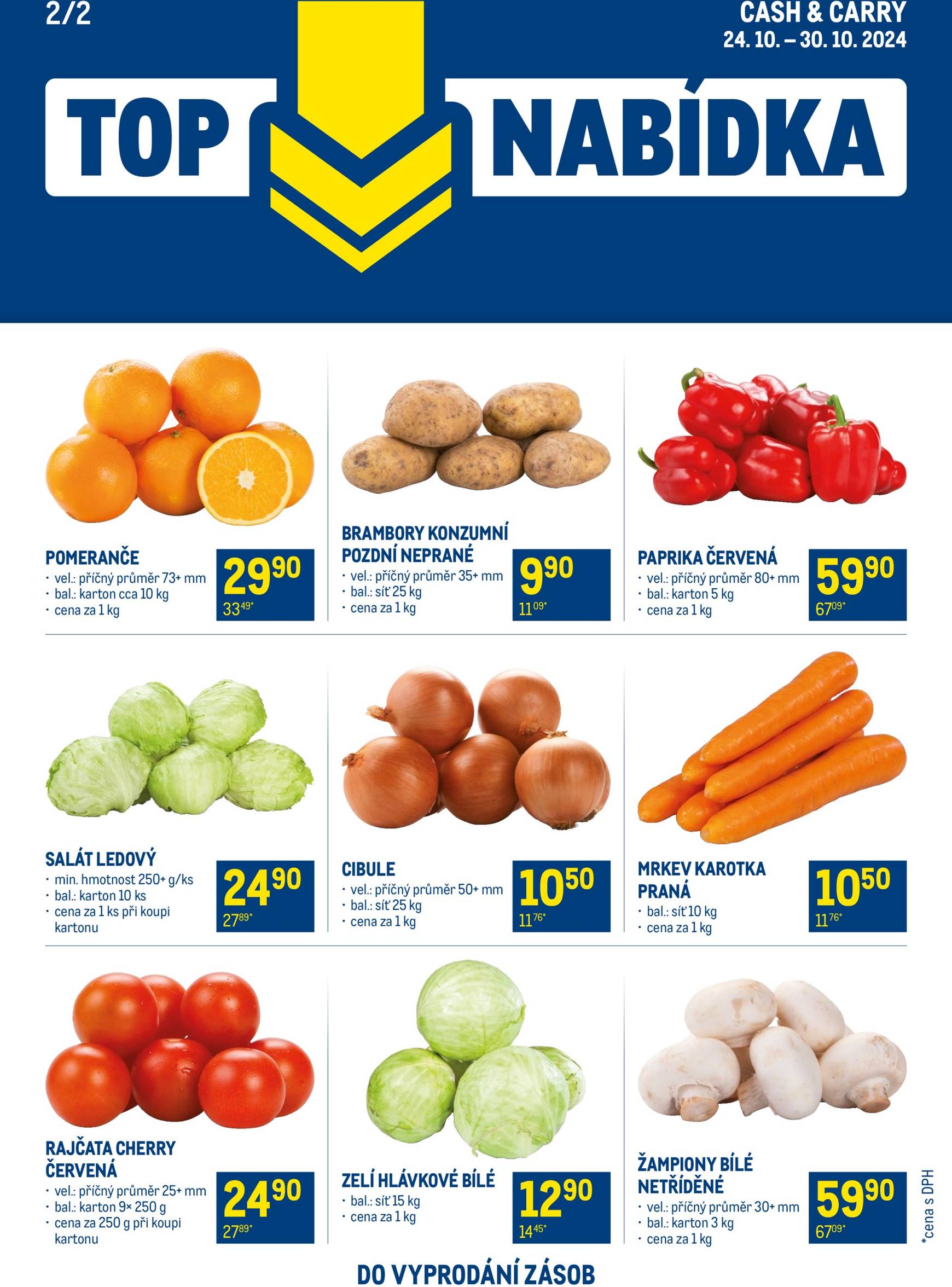 makro - Leták Makro - TOP ovoce a zelenina od 24.10. do 30.10. - page: 2