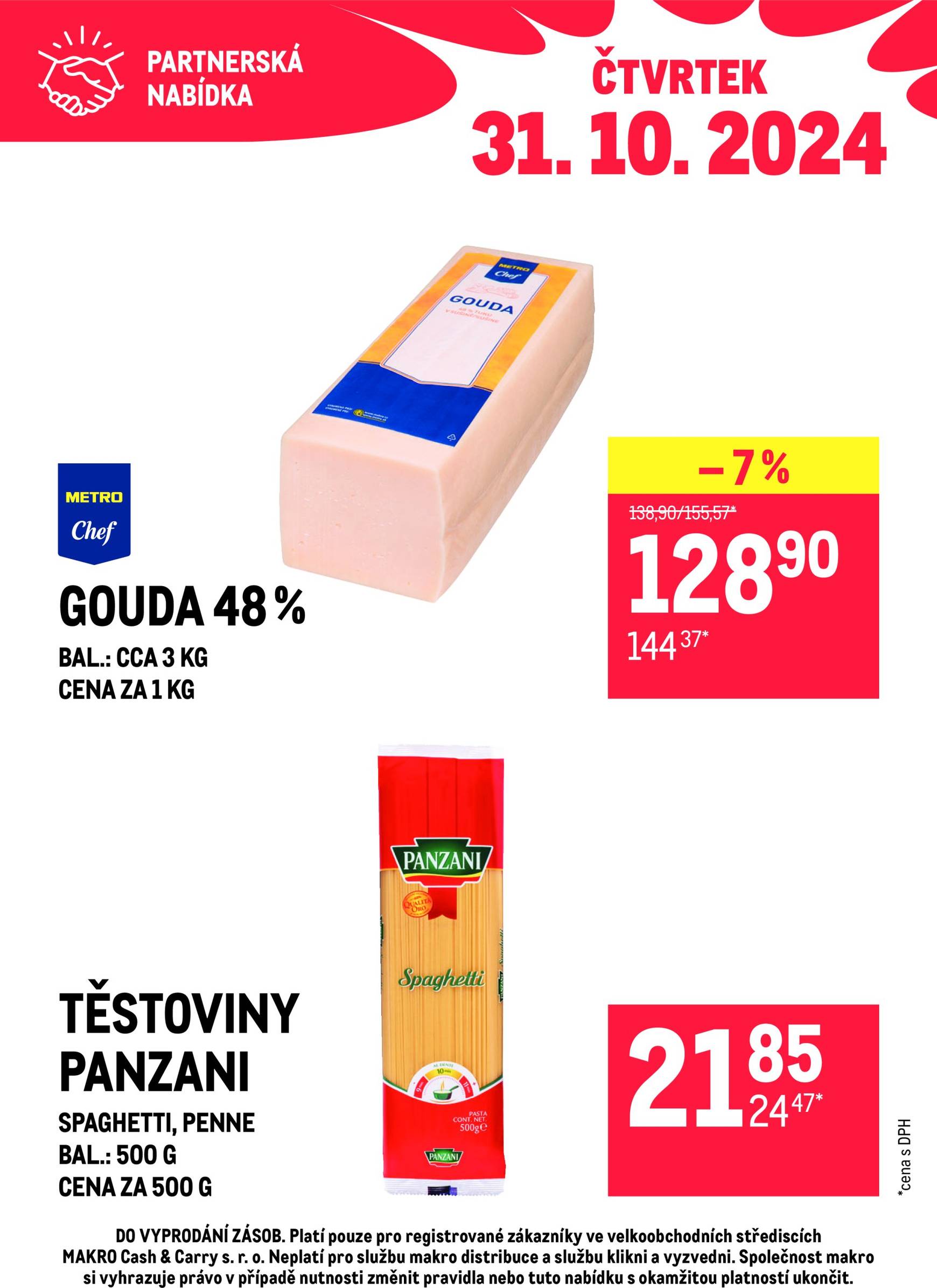 makro - Leták Makro - Partnerská nabídka od 26.10. do 31.10. - page: 3