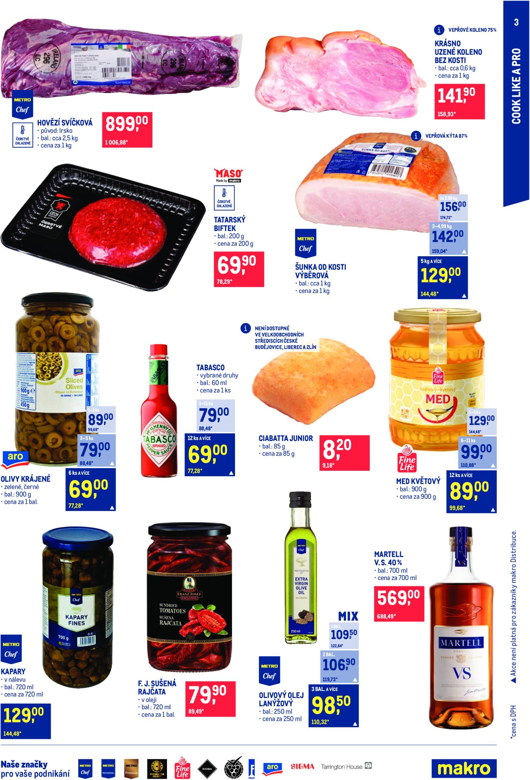 makro - Leták Makro - Pro milovníky jídla od 18.12. do 31.12. - page: 3