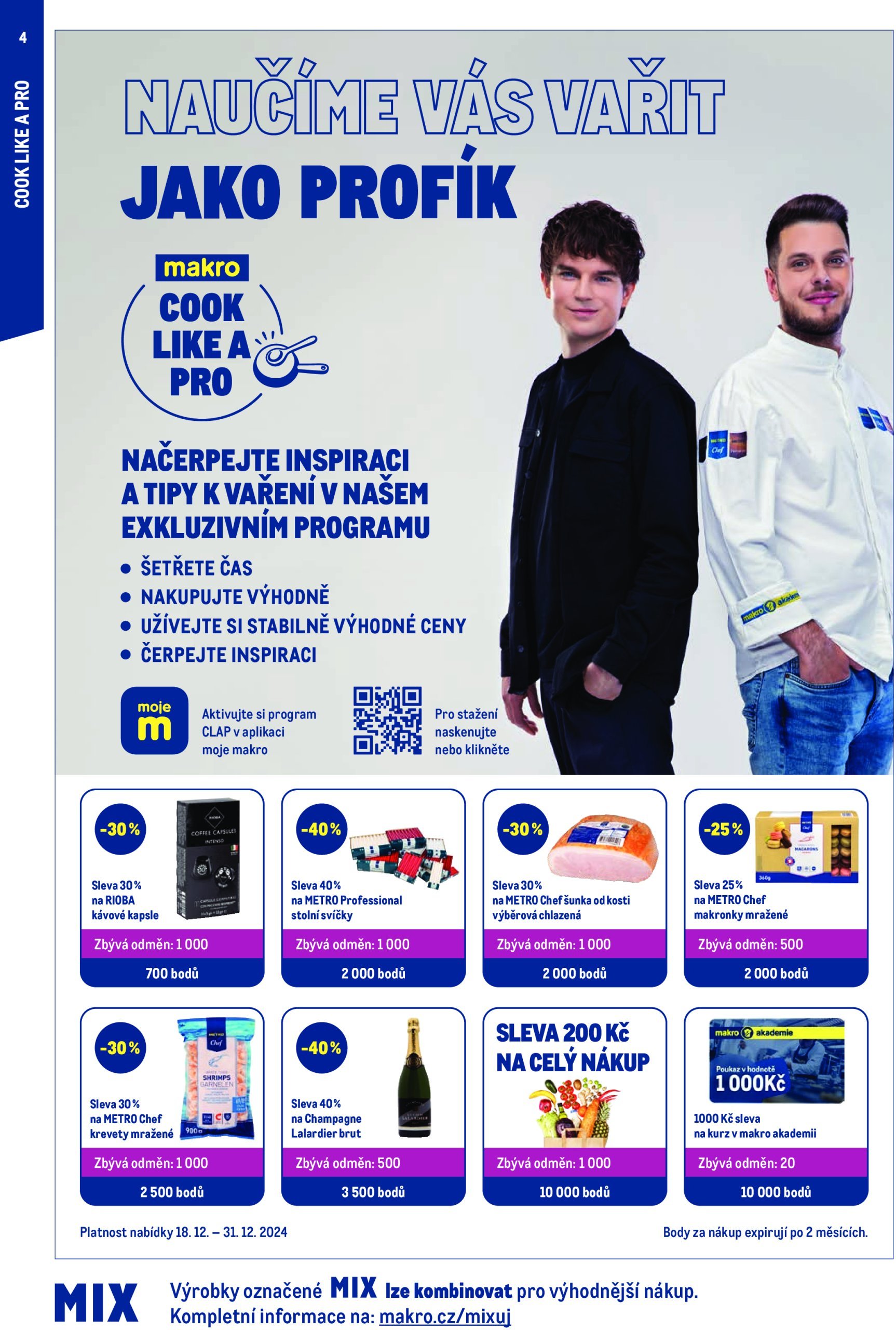 makro - Leták Makro - Pro milovníky jídla od 18.12. do 31.12. - page: 4