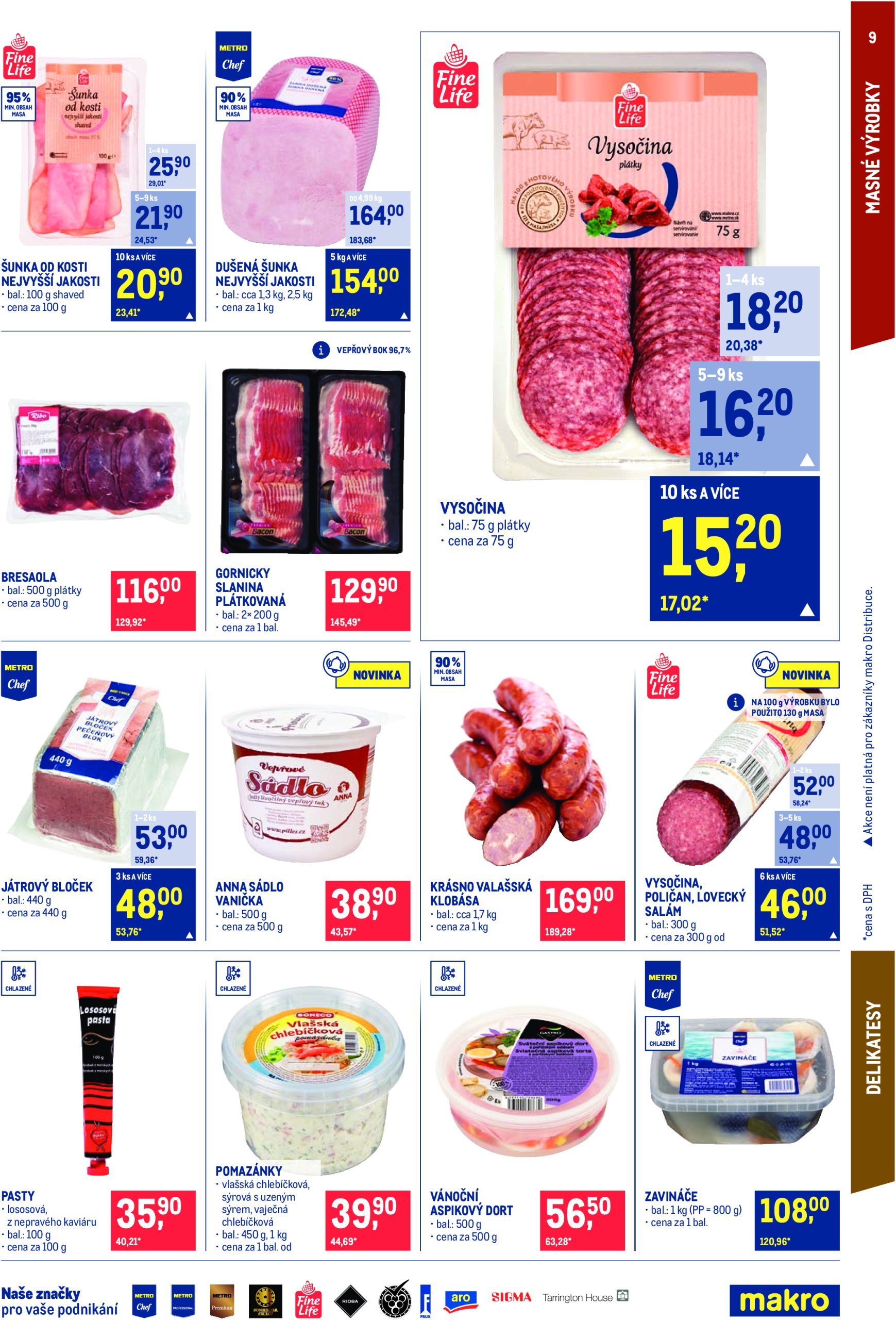 makro - Leták Makro - Pro milovníky jídla od 18.12. do 31.12. - page: 9