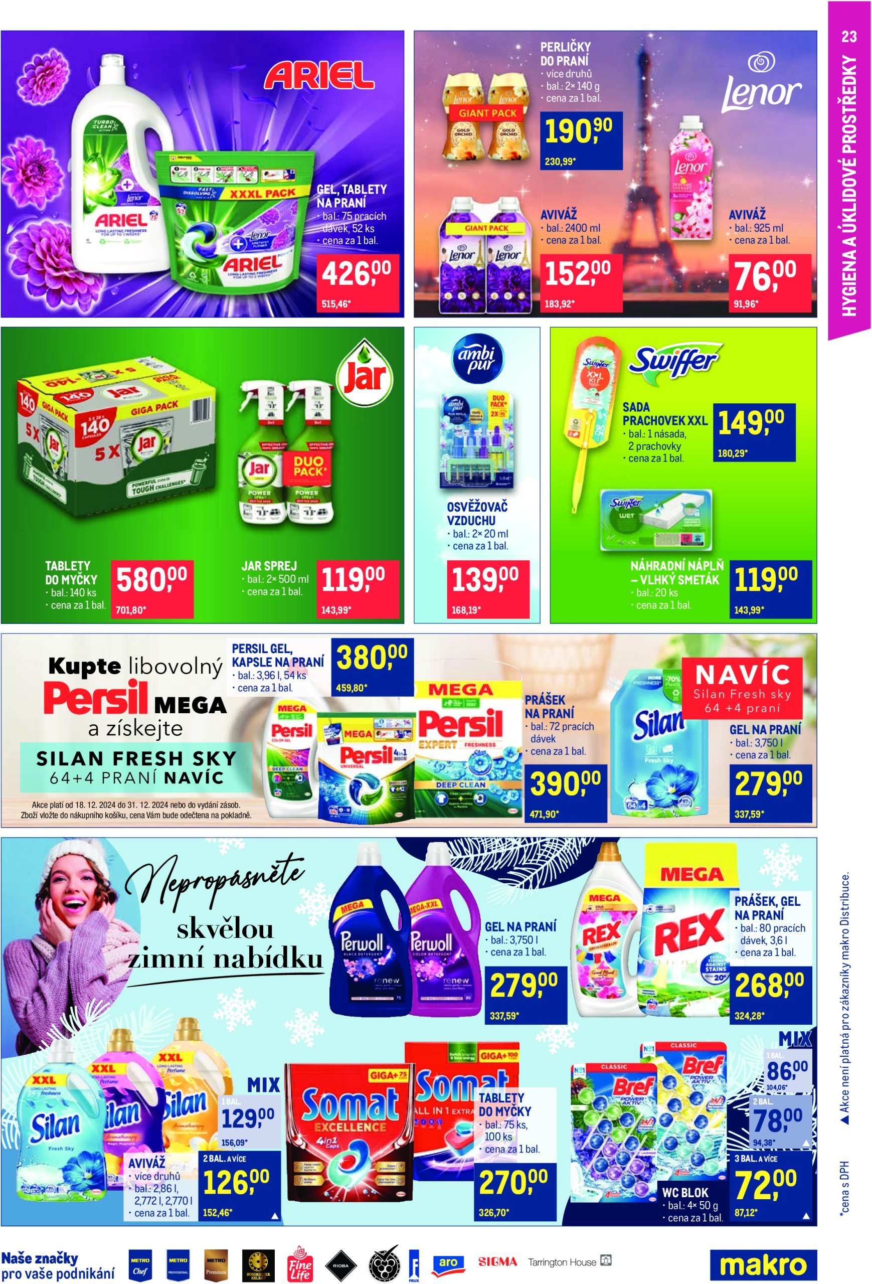 makro - Leták Makro - Pro milovníky jídla od 18.12. do 31.12. - page: 23