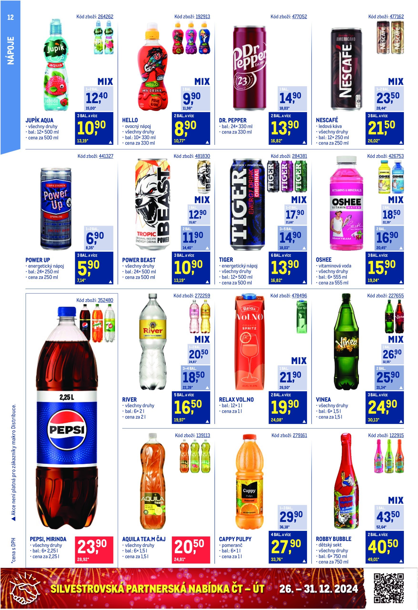 makro - Leták Makro - Maloobchod od 18.12. do 31.12. - page: 12