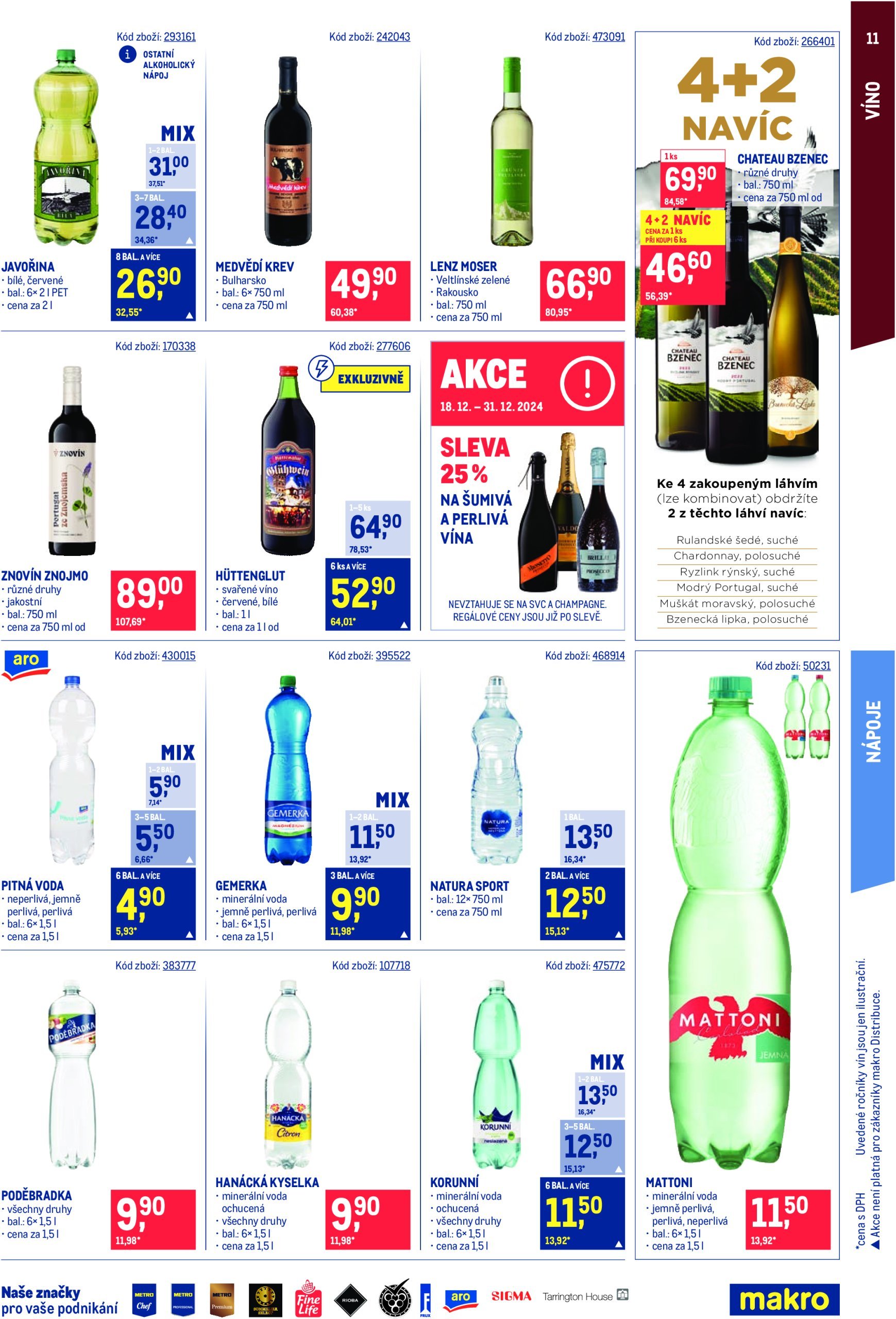 makro - Leták Makro - Maloobchod od 18.12. do 31.12. - page: 11