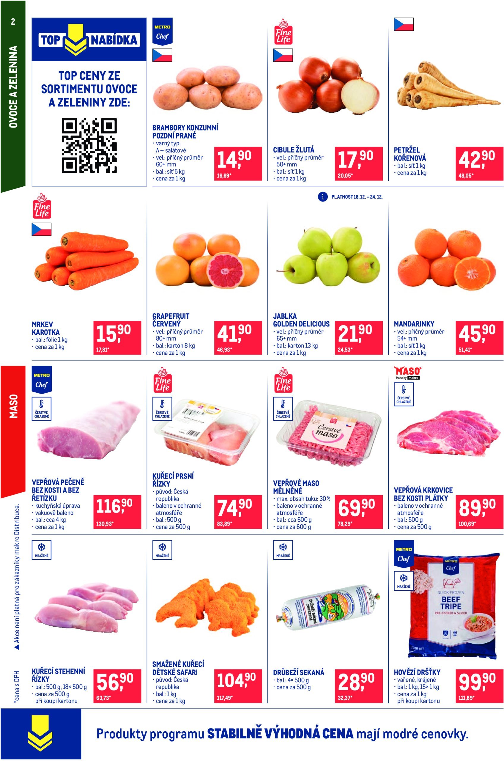 makro - Leták Makro - Maloobchod od 18.12. do 31.12. - page: 2