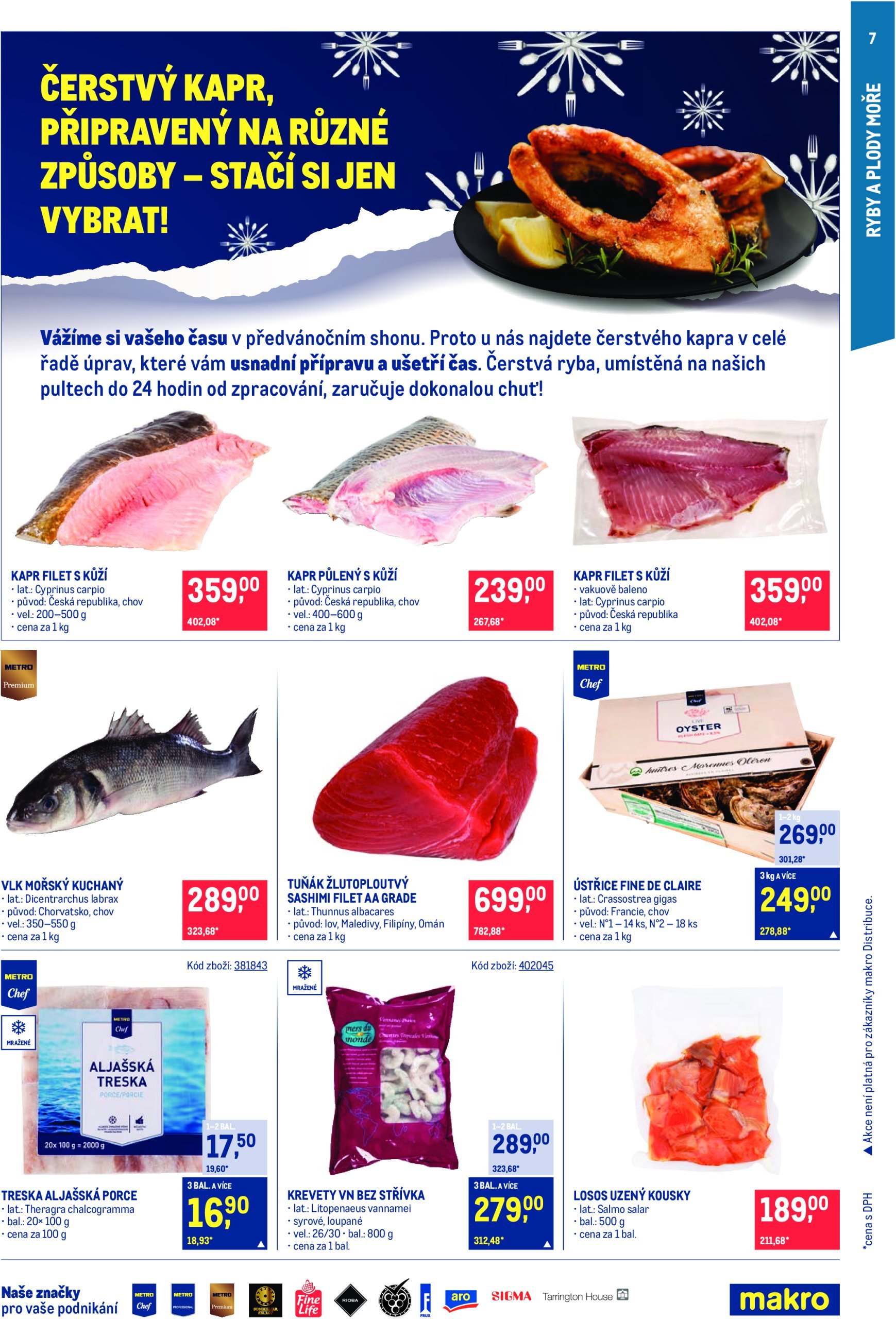 makro - Leták Makro - Gastronomie od 18.12. do 31.12. - page: 7