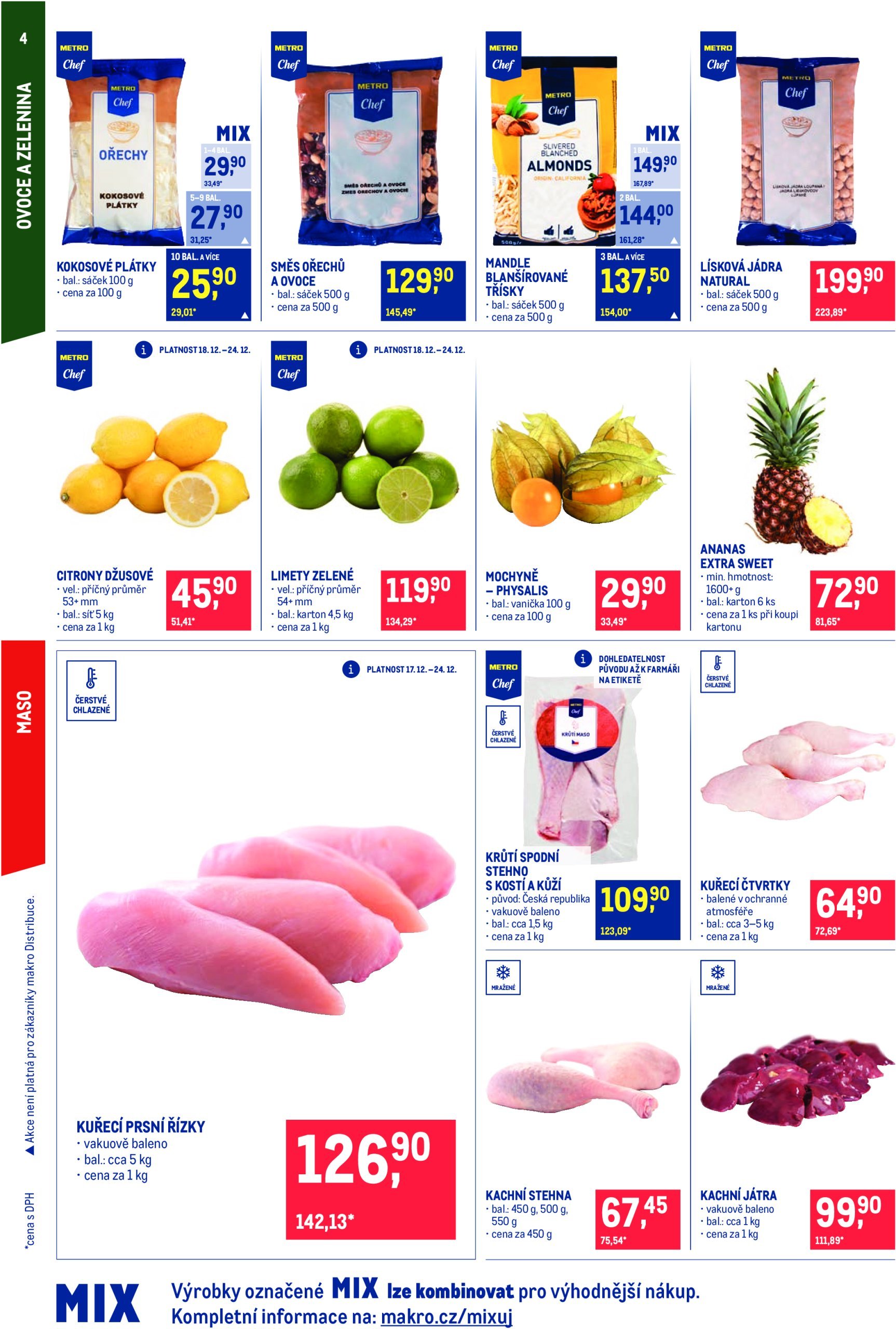 makro - Leták Makro - Gastronomie od 18.12. do 31.12. - page: 4