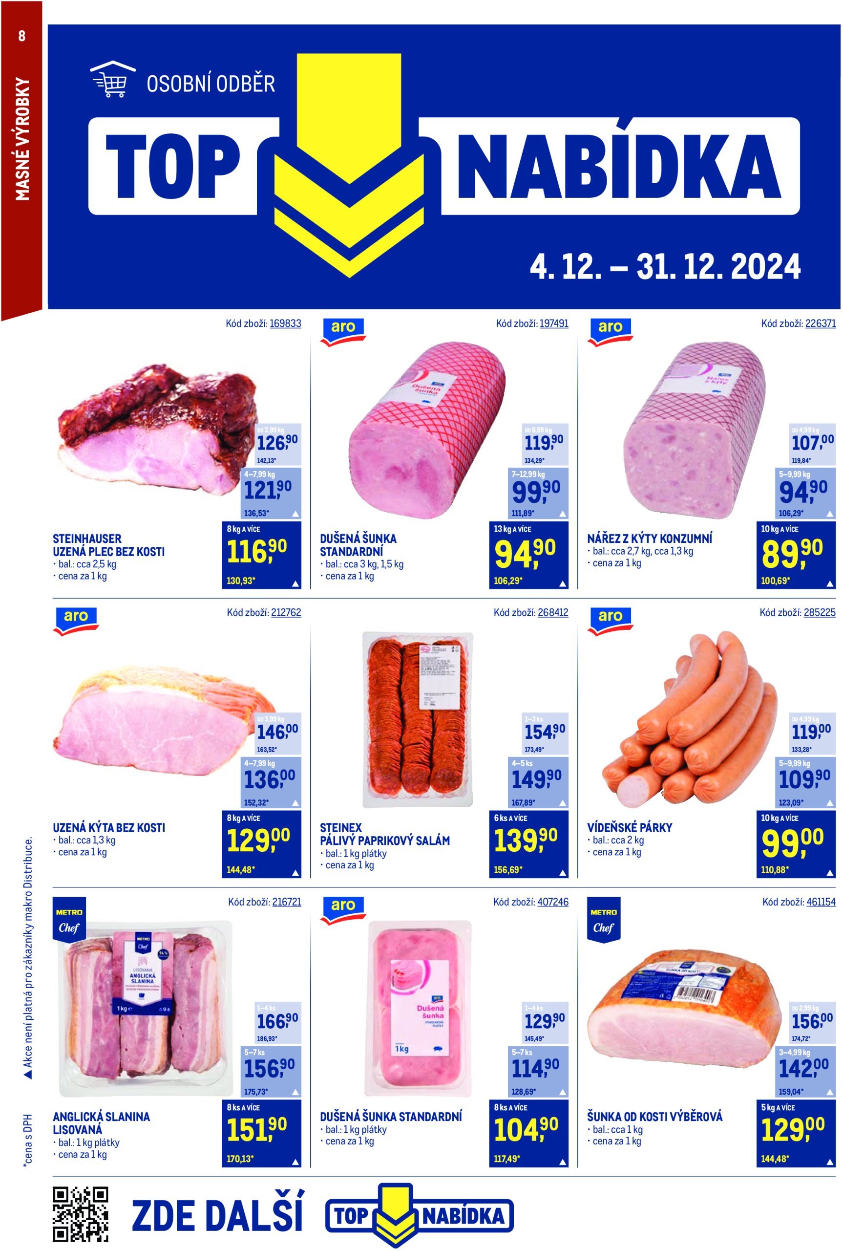 makro - Leták Makro - Gastronomie od 18.12. do 31.12. - page: 8