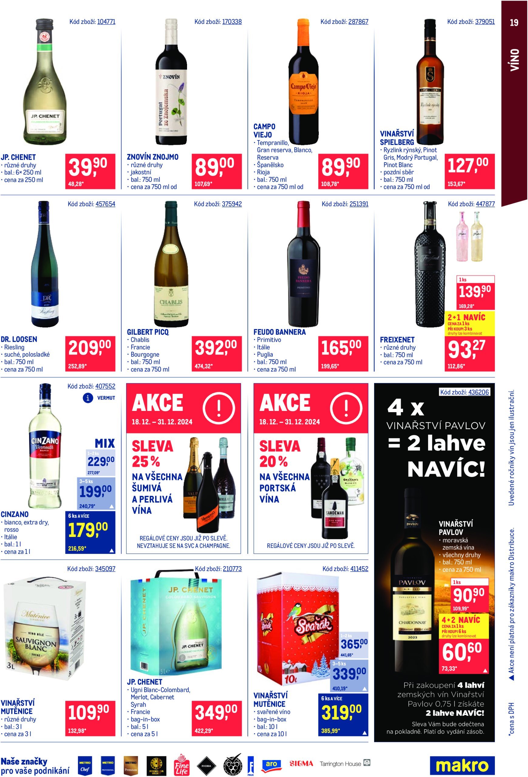 makro - Leták Makro - Gastronomie od 18.12. do 31.12. - page: 19