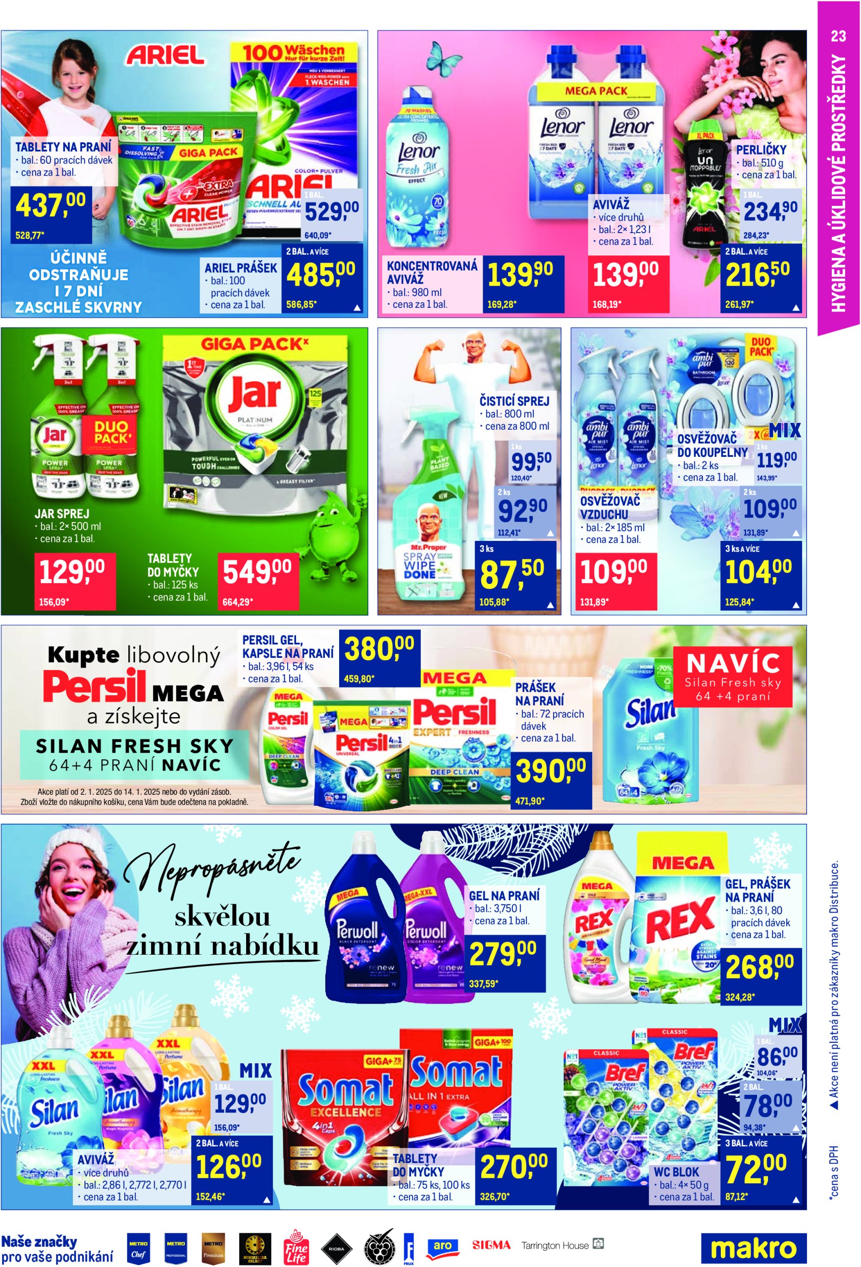 makro - Leták Makro - Pro milovníky jídla od 02.01. do 14.01. - page: 23