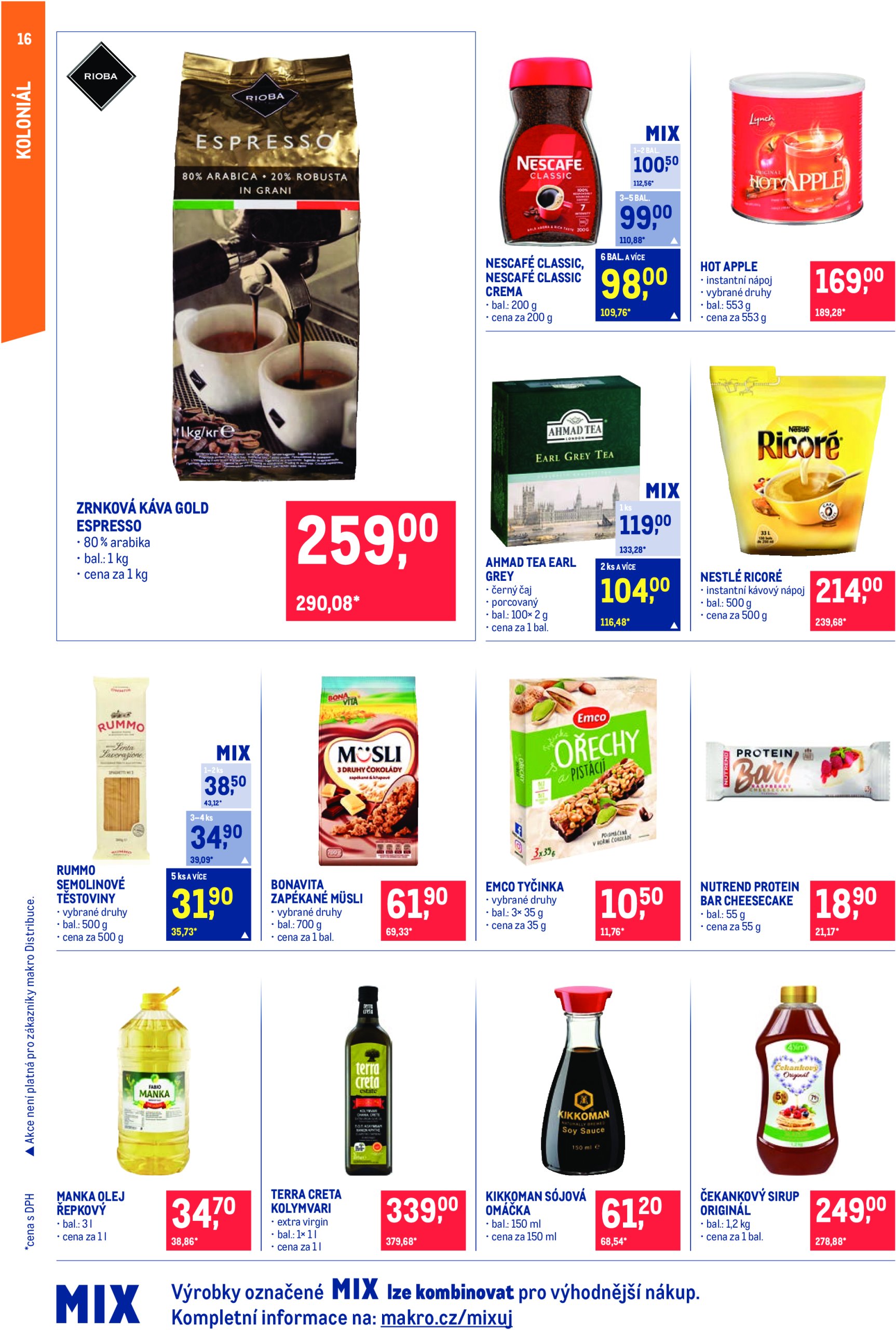 makro - Leták Makro - Pro milovníky jídla od 02.01. do 14.01. - page: 16