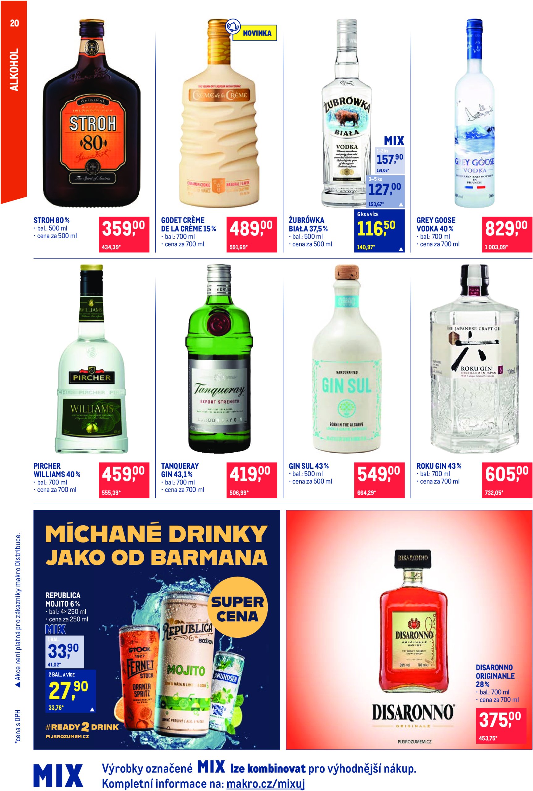 makro - Leták Makro - Pro milovníky jídla od 02.01. do 14.01. - page: 20